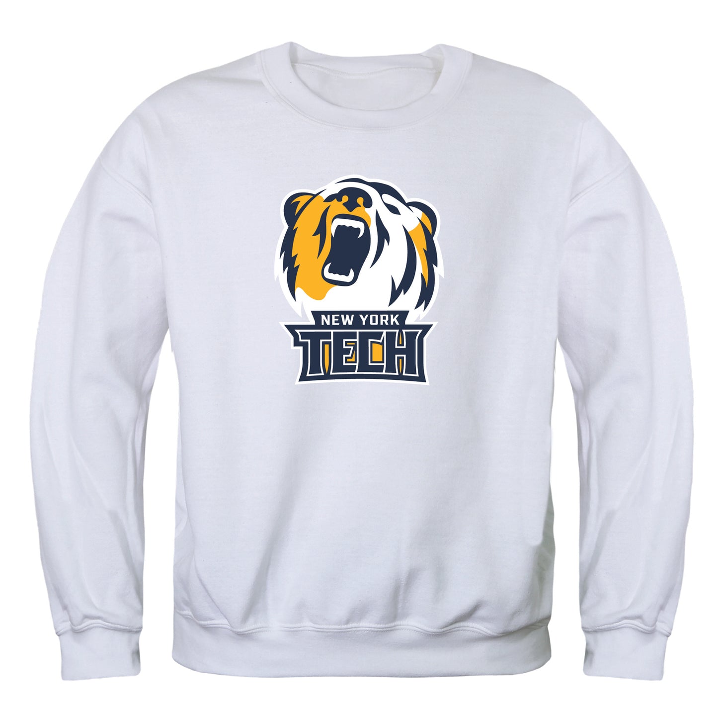 NYIT New York Institute of Technology Bears Campus Crewneck Pullover Sweatshirt Sweater