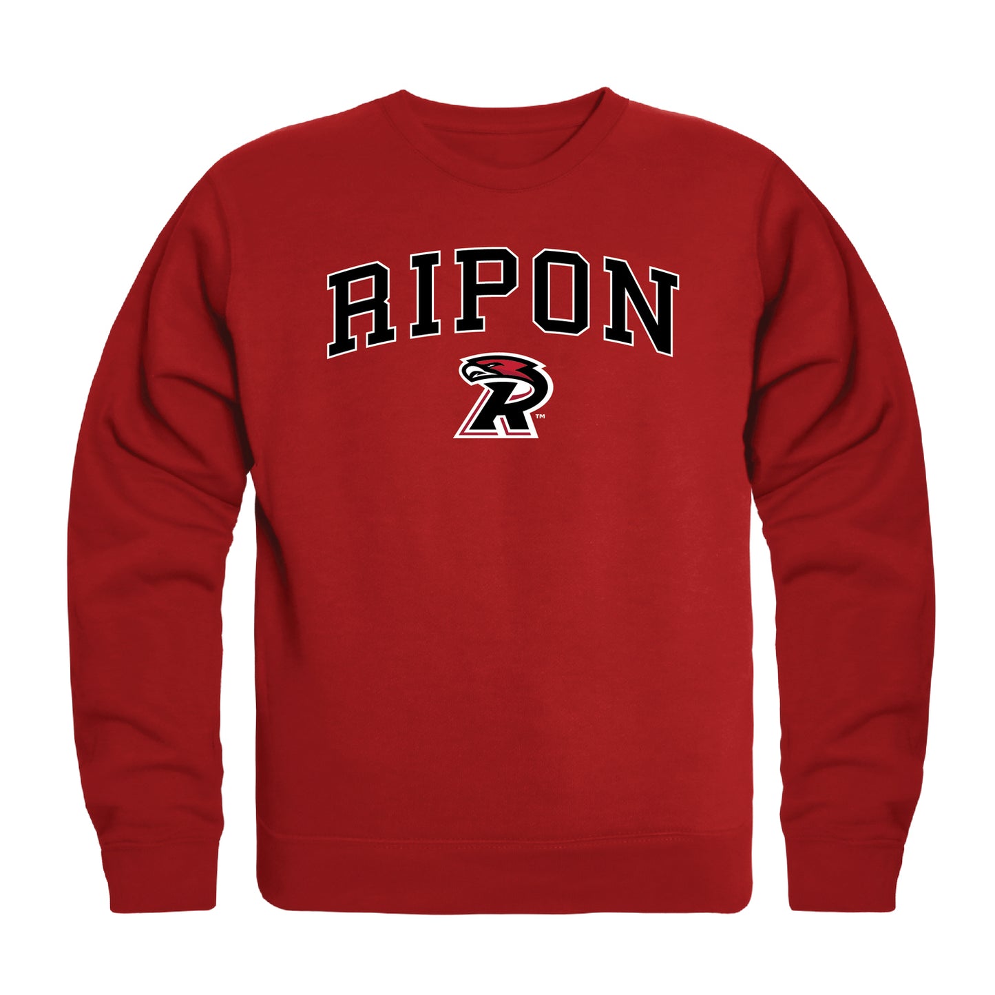 Ripon College Red Hawks Campus Crewneck Pullover Sweatshirt Sweater