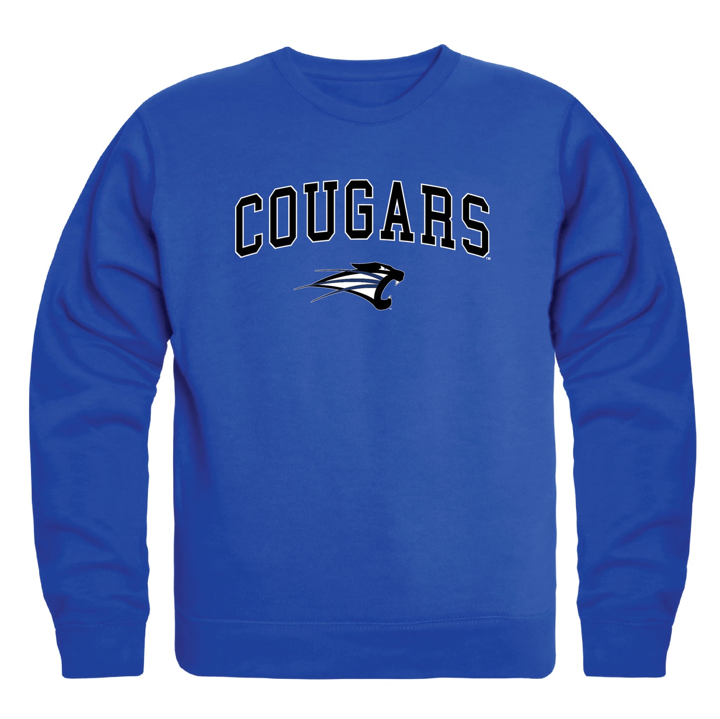 University of Saint Francis Cougars Campus Crewneck Pullover Sweatshirt Sweater