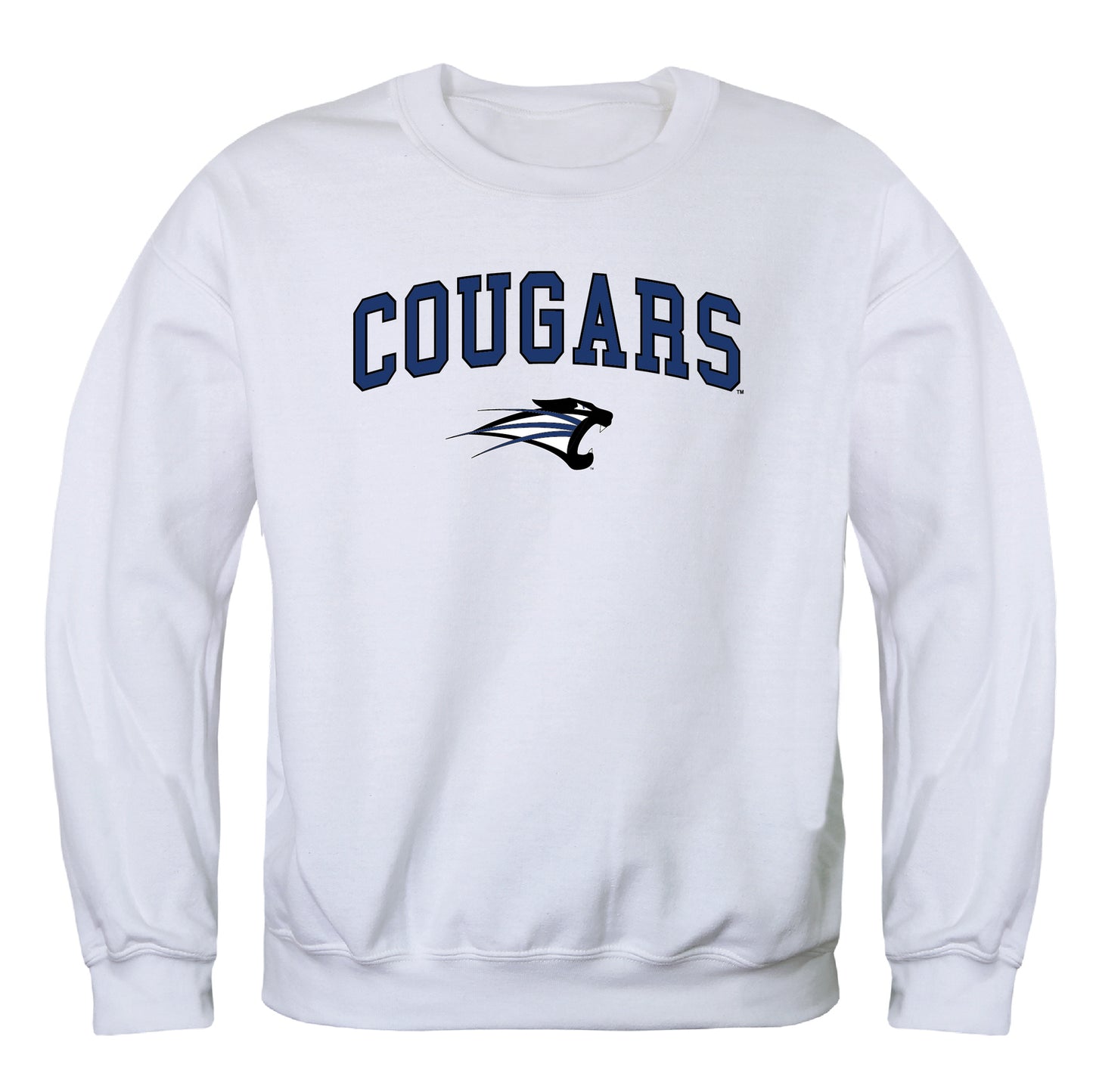 University of Saint Francis Cougars Campus Crewneck Pullover Sweatshirt Sweater