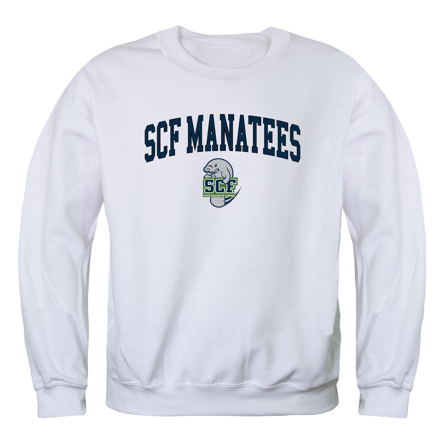 State College of Florida Manatee Campus Crewneck Pullover Sweatshirt Sweater