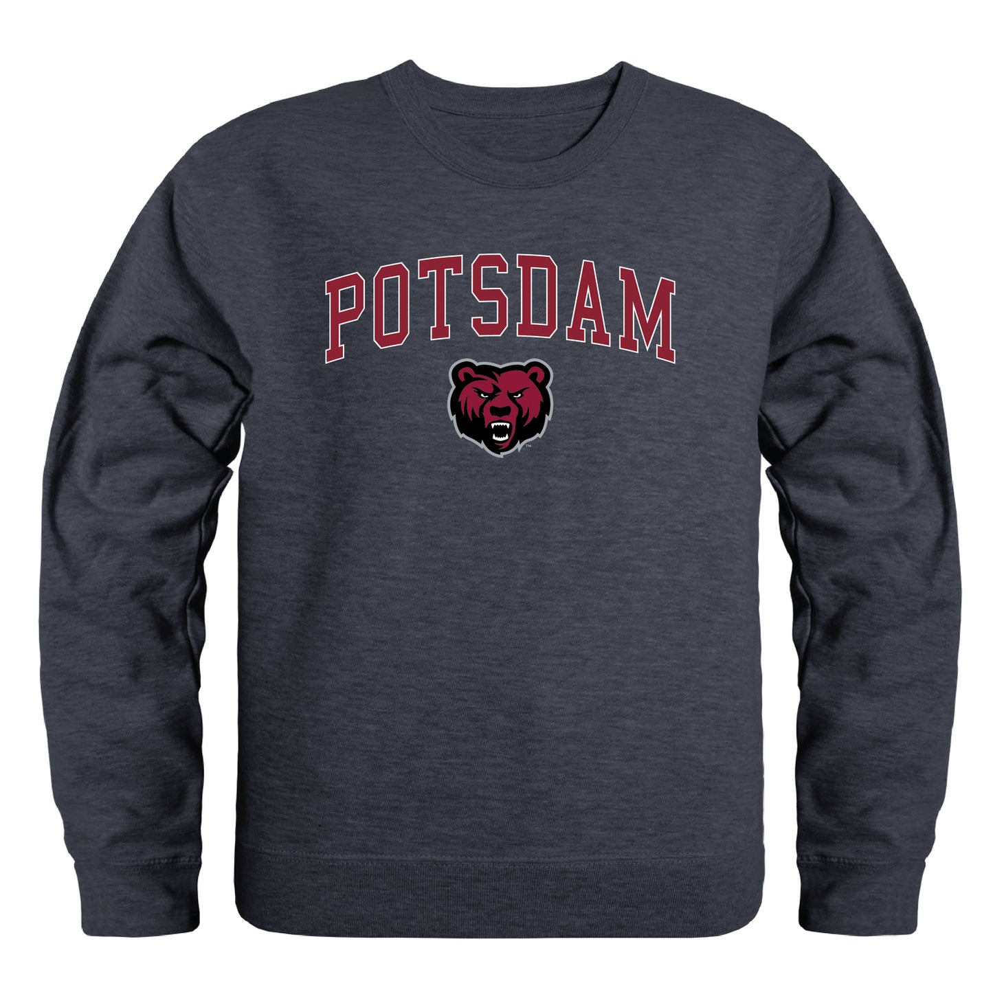 State University of New York at Potsdam Bears Campus Crewneck Pullover Sweatshirt Sweater