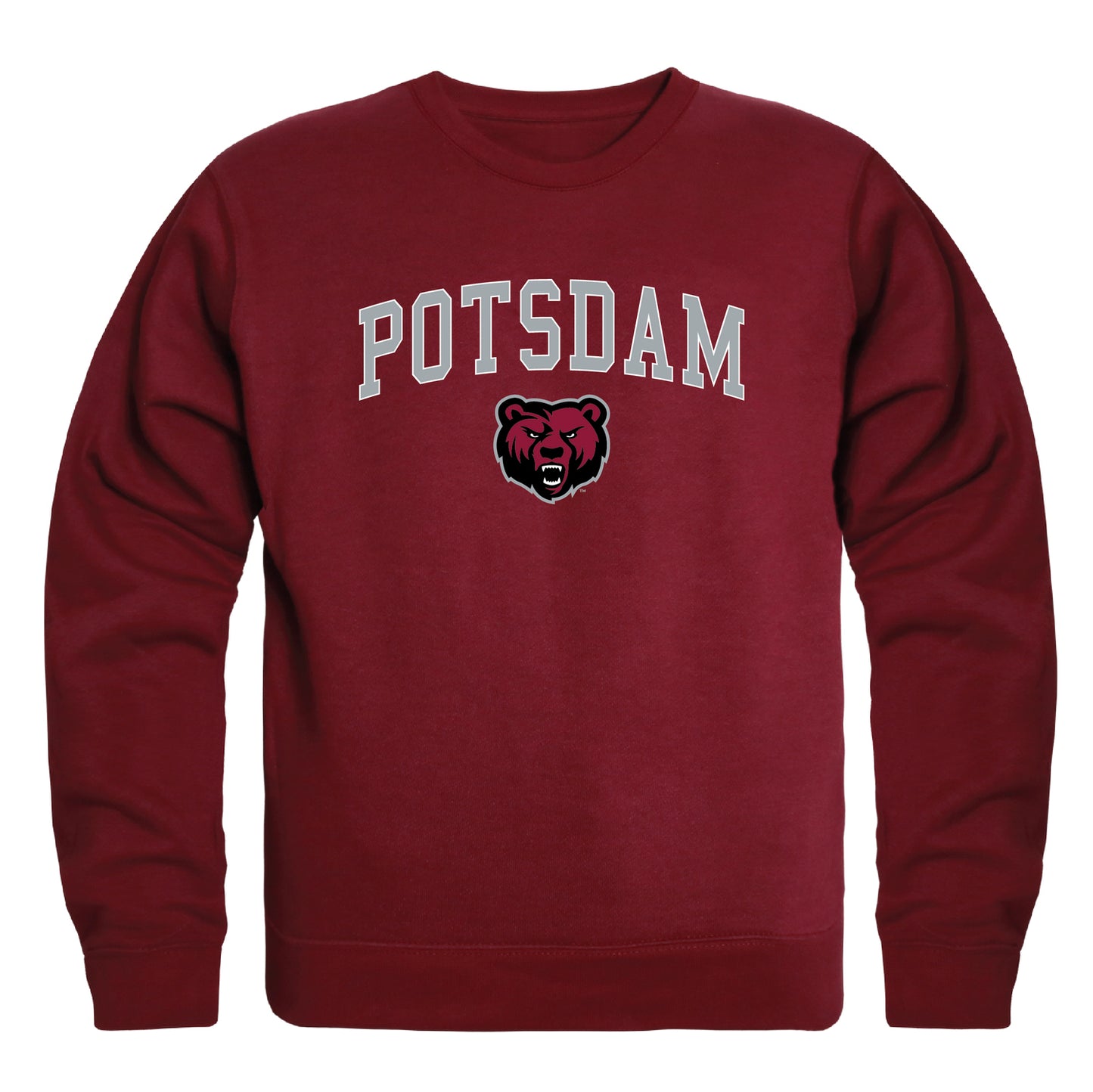 State University of New York at Potsdam Bears Campus Crewneck Pullover Sweatshirt Sweater