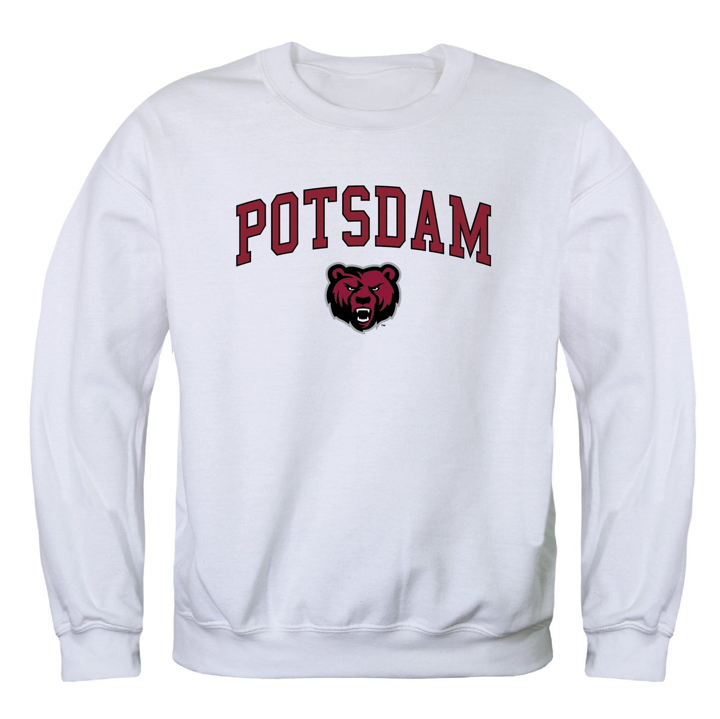 State University of New York at Potsdam Bears Campus Crewneck Pullover Sweatshirt Sweater