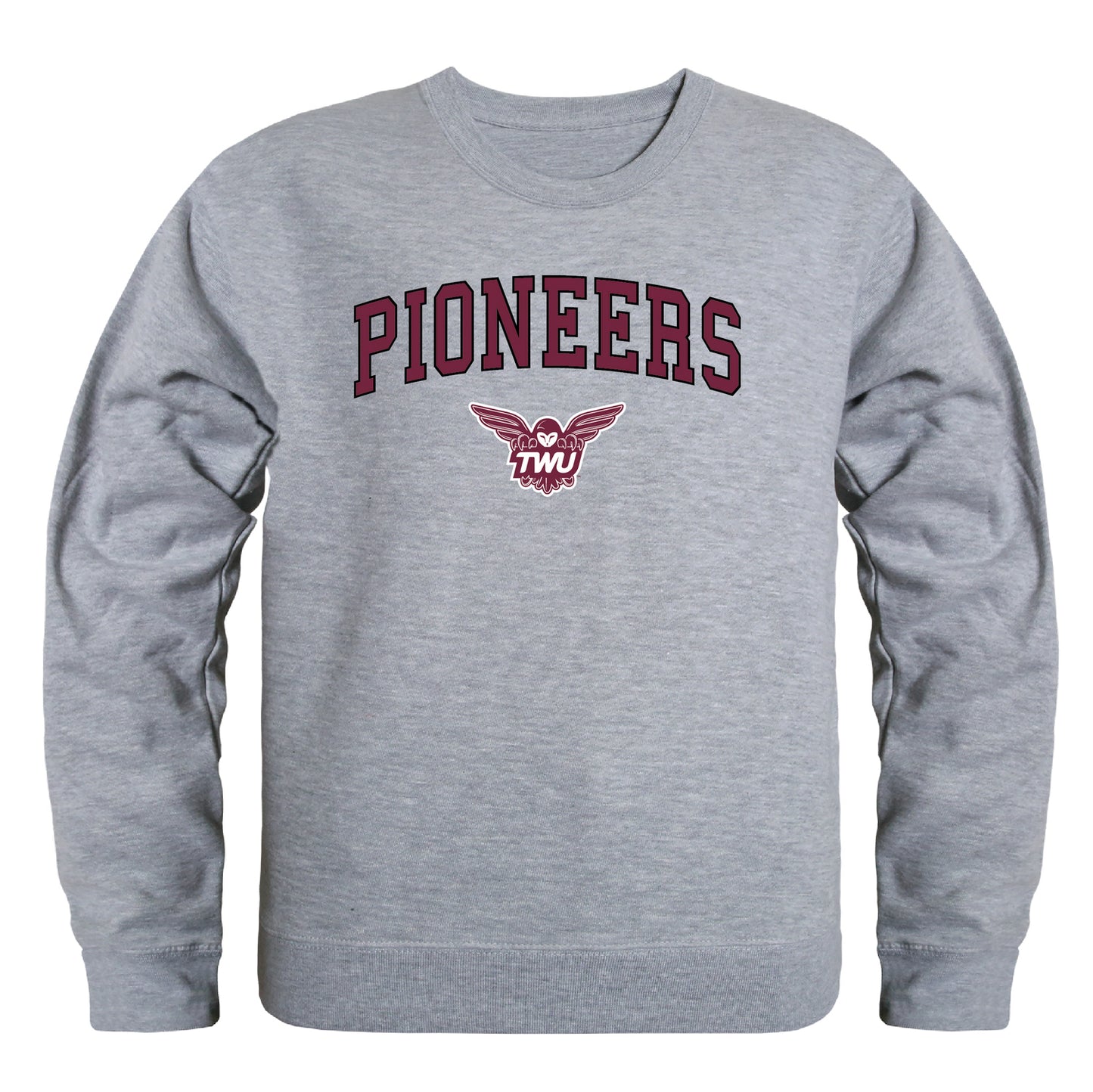 Texas Woman's University Pioneers Campus Crewneck Pullover Sweatshirt Sweater