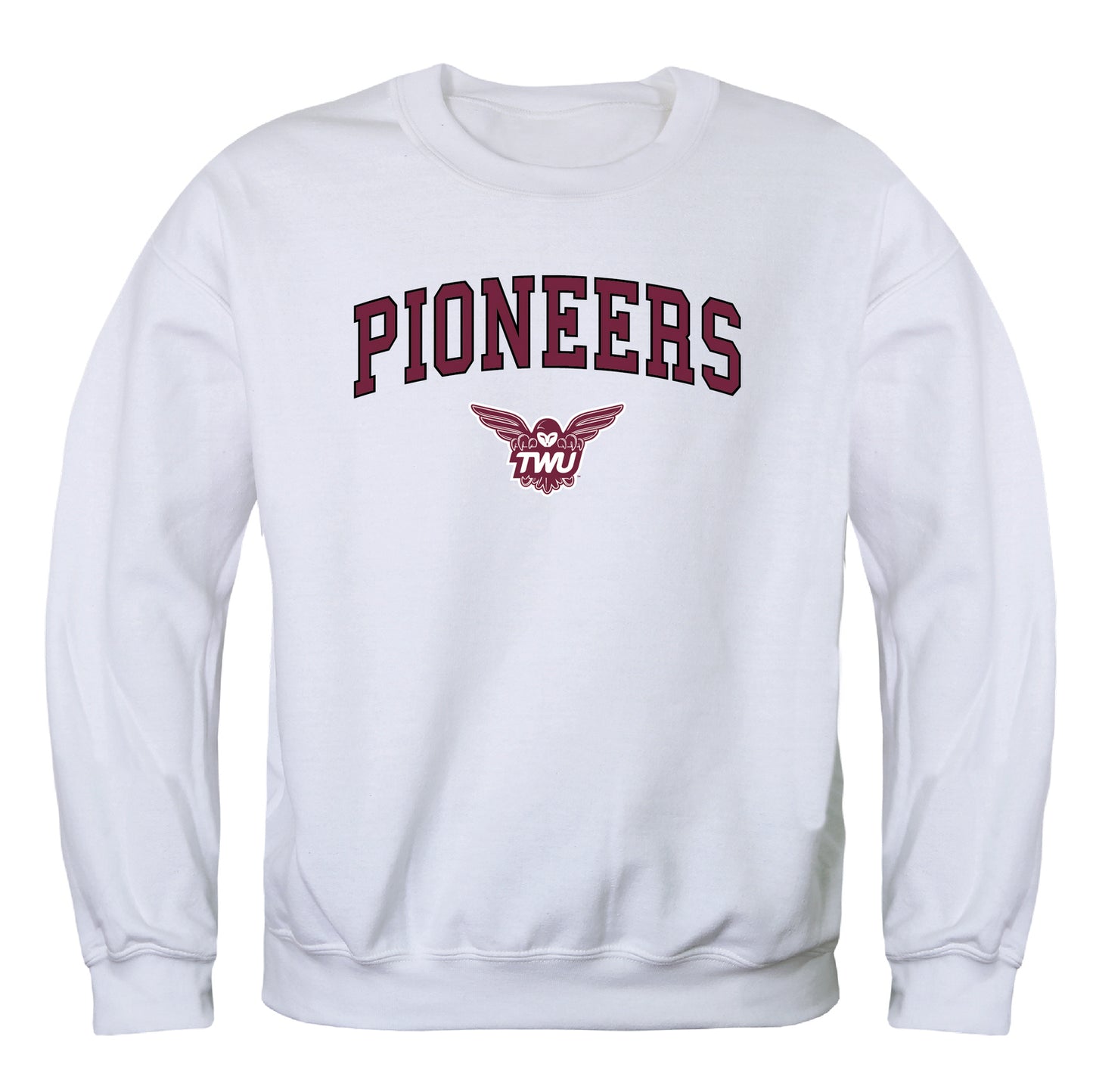 Texas Woman's University Pioneers Campus Crewneck Pullover Sweatshirt Sweater