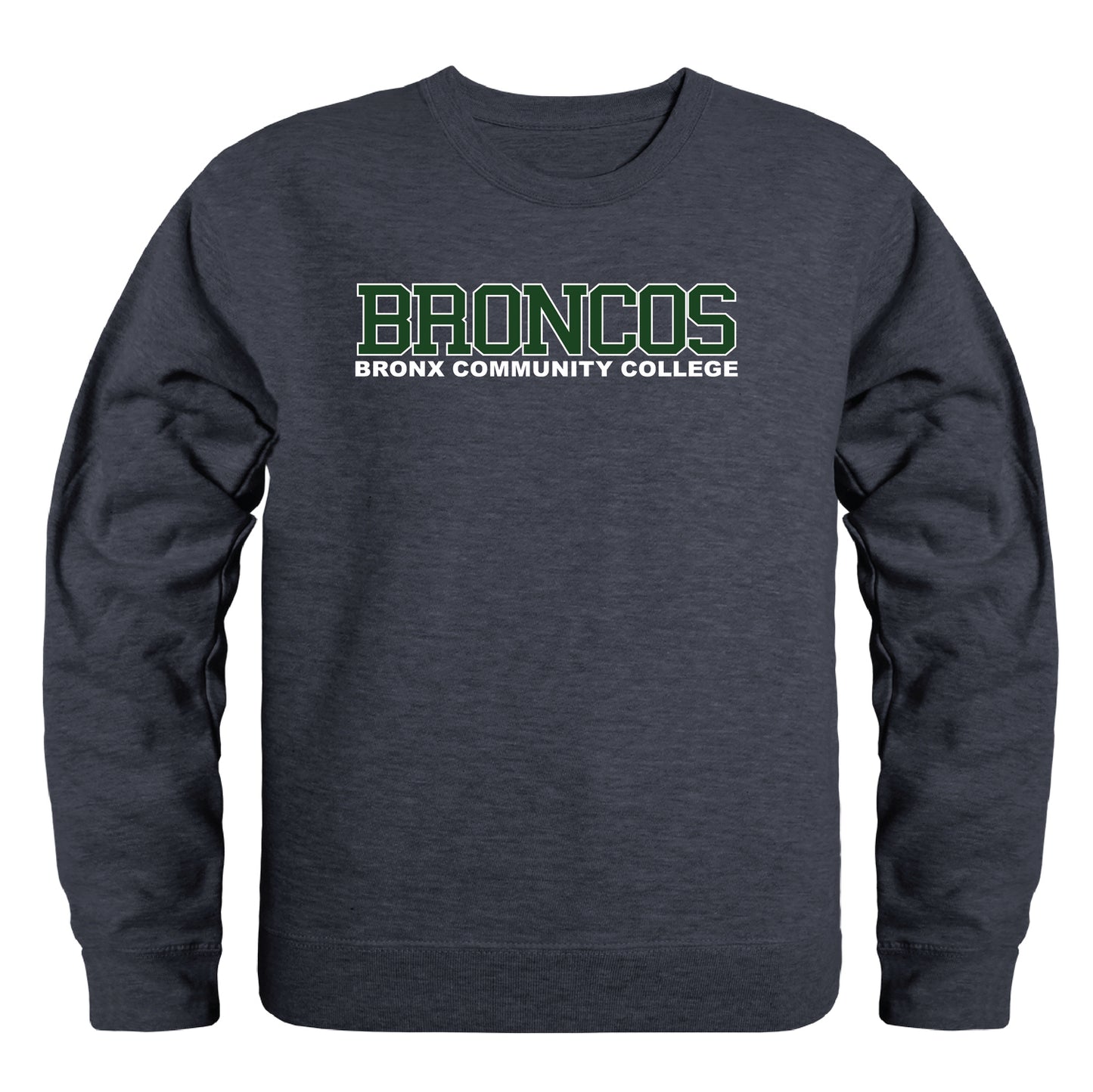 Bronx CC Broncos Campus Crewneck Pullover Sweatshirt Sweater