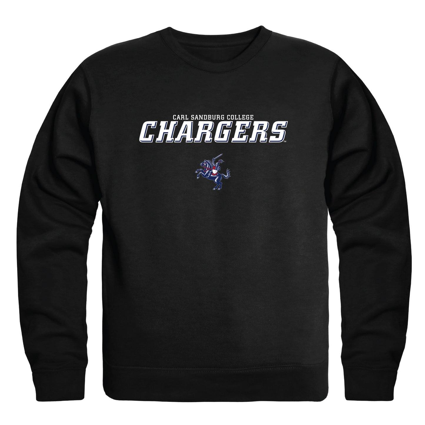 Sandburg Chargers Campus Crewneck Pullover Sweatshirt Sweater