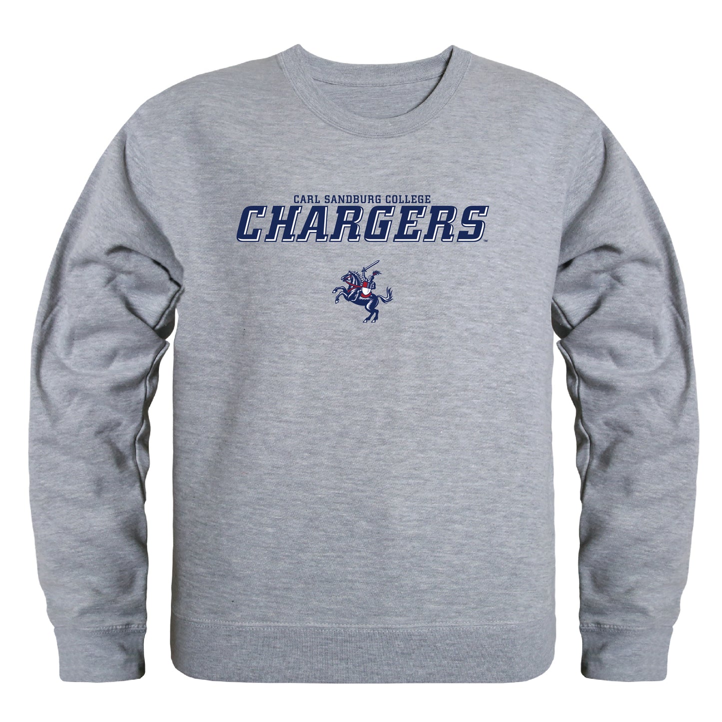 Sandburg Chargers Campus Crewneck Pullover Sweatshirt Sweater