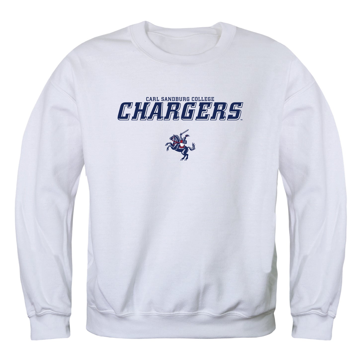 Sandburg Chargers Campus Crewneck Pullover Sweatshirt Sweater