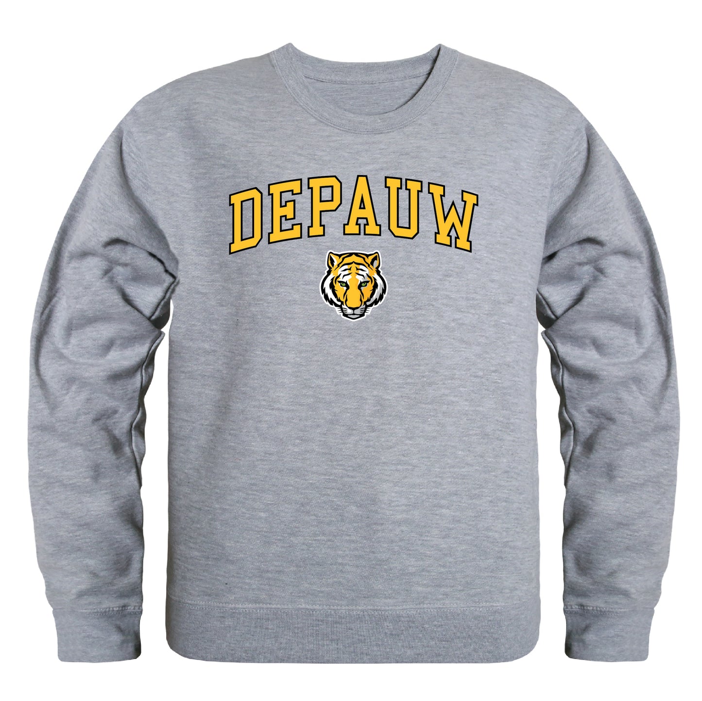 DePauw University Tigers Campus Crewneck Pullover Sweatshirt Sweater