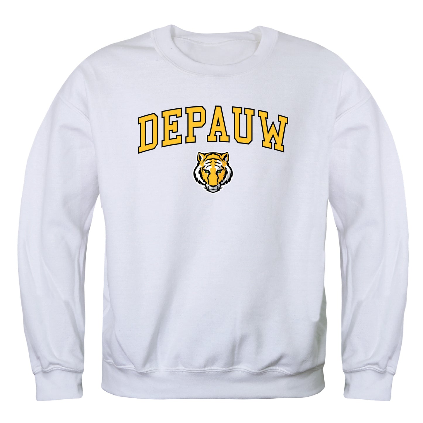 DePauw University Tigers Campus Crewneck Pullover Sweatshirt Sweater