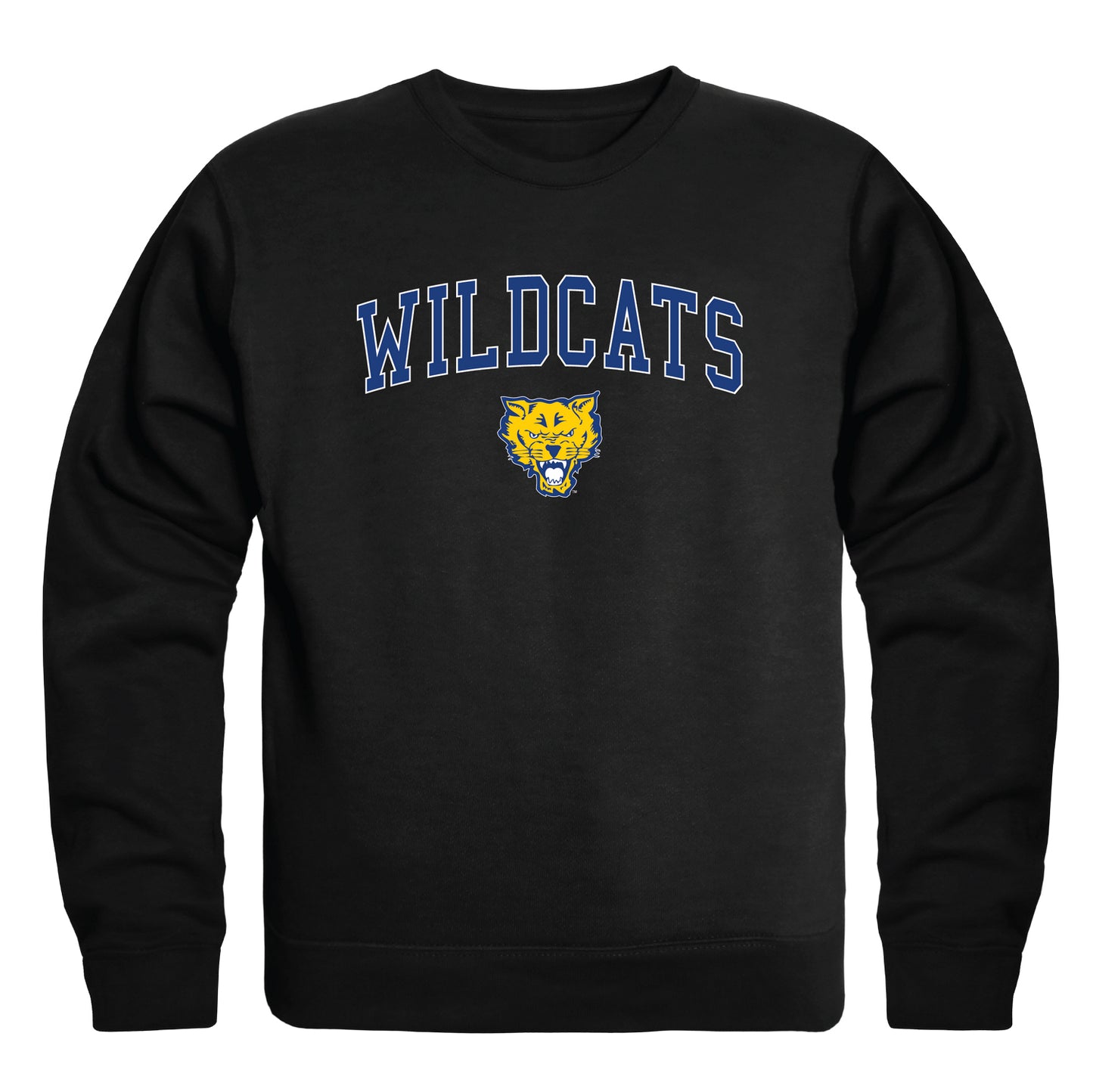 Fort Valley State University Wildcats Campus Crewneck Pullover Sweatshirt Sweate