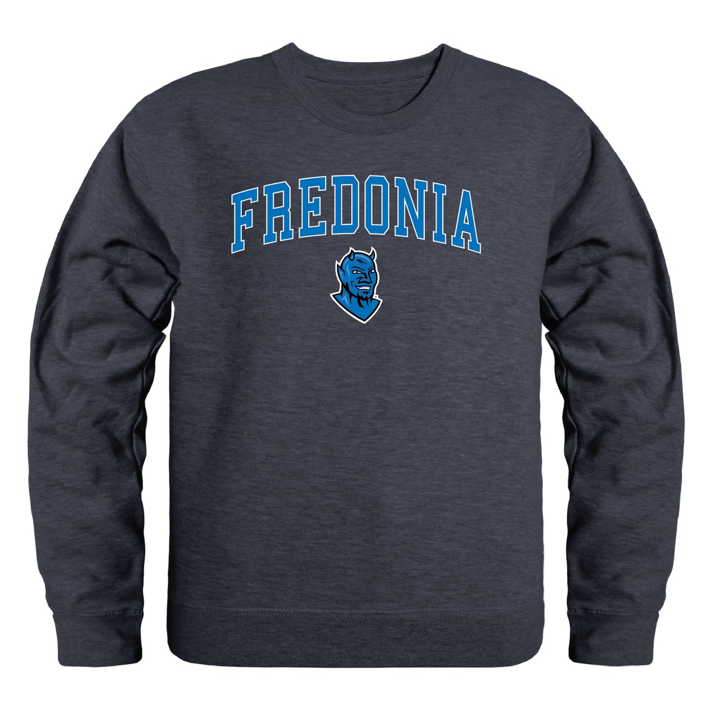 Fredonia Blue Devils Campus Crewneck Pullover Sweatshirt Sweate