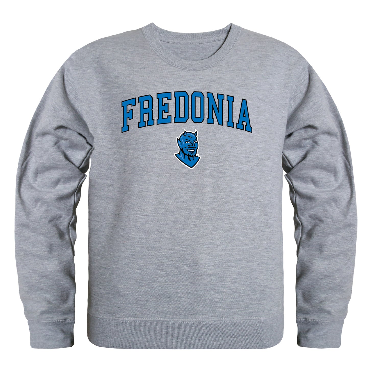 Fredonia Blue Devils Campus Crewneck Pullover Sweatshirt Sweate