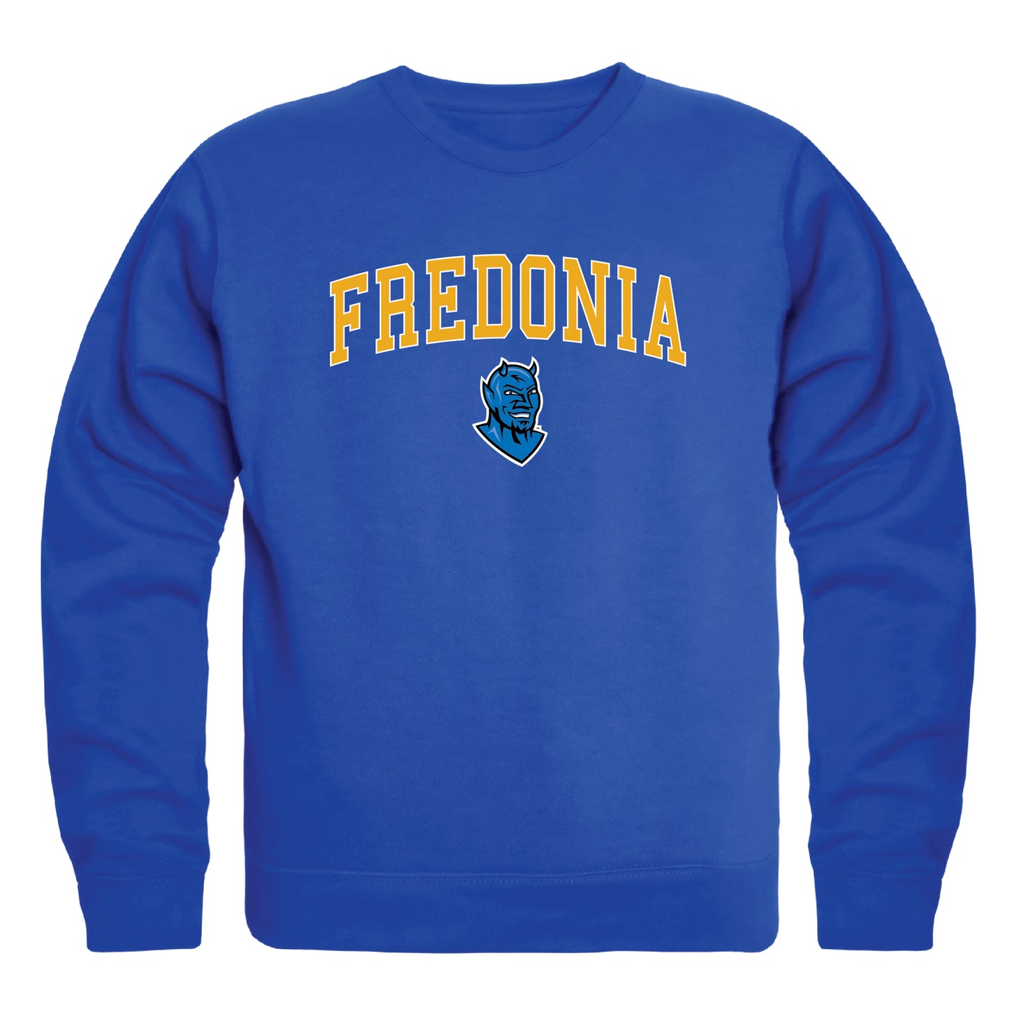 Fredonia Blue Devils Campus Crewneck Pullover Sweatshirt Sweate