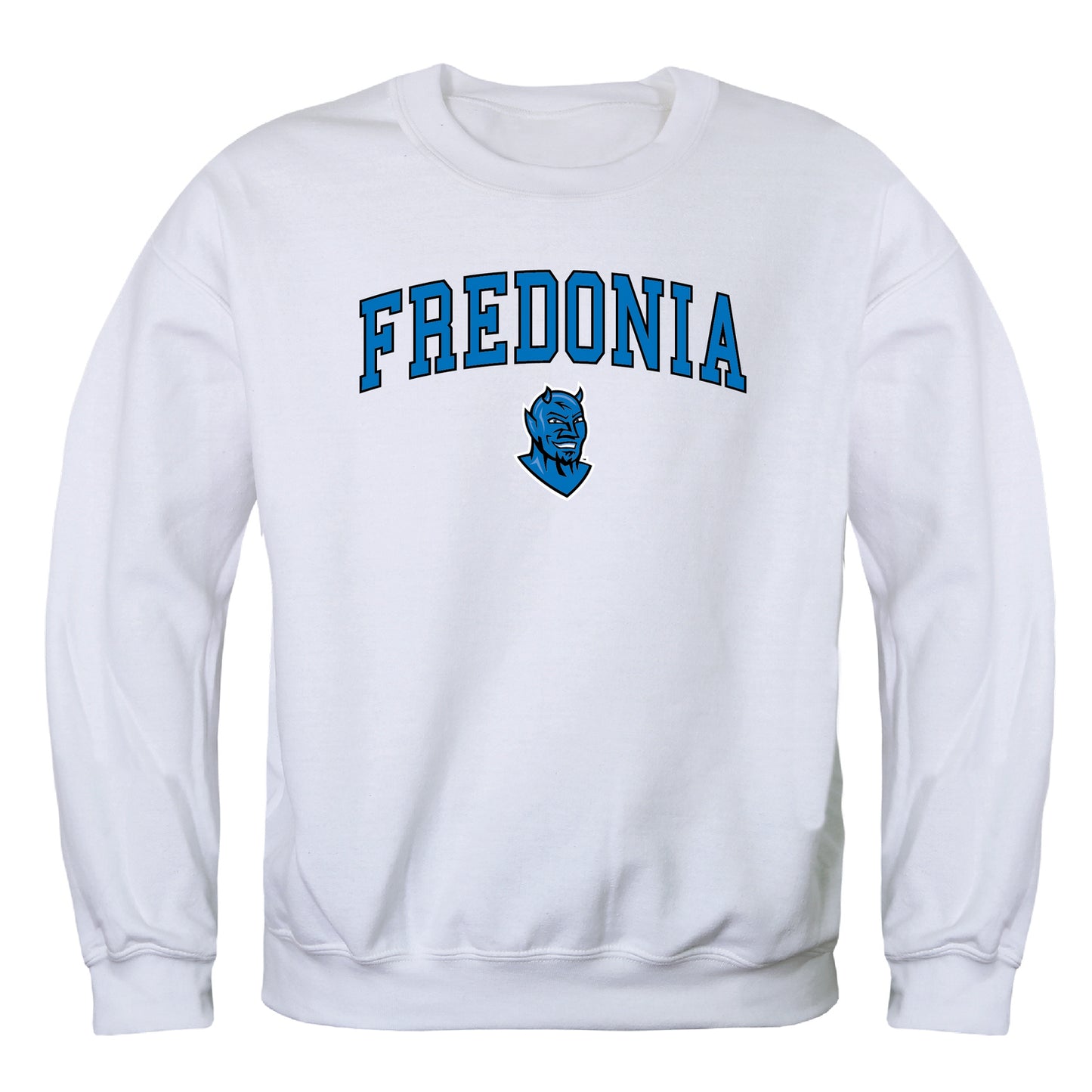 Fredonia Blue Devils Campus Crewneck Pullover Sweatshirt Sweate