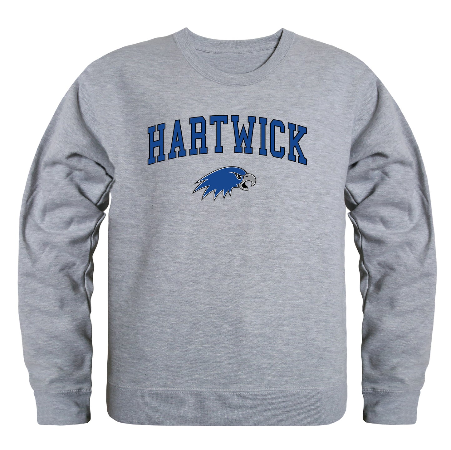 Hartwick College Hawks Campus Crewneck Pullover Sweatshirt Sweate