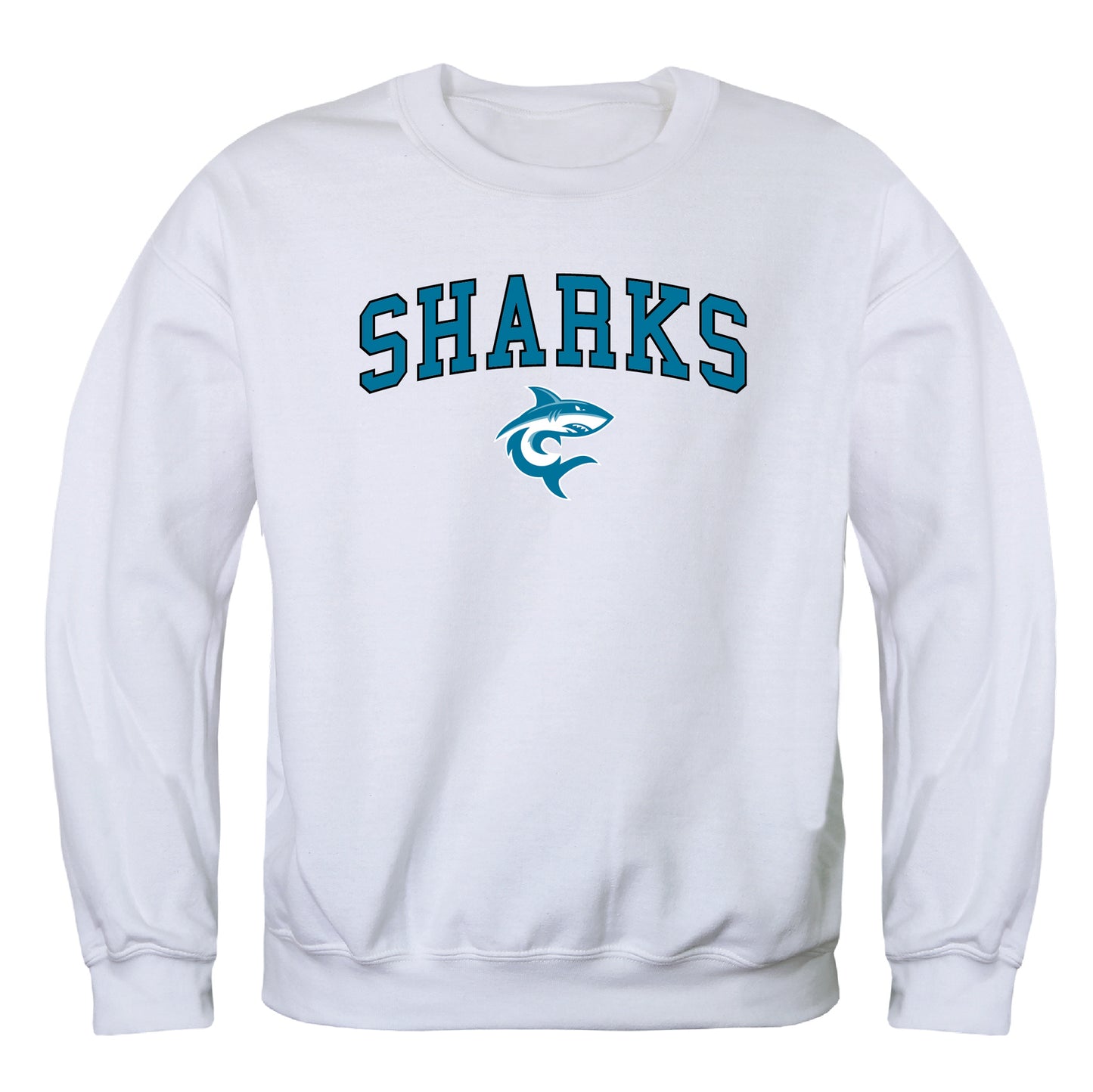 Hawaii Pacific University Sharks Campus Crewneck Pullover Sweatshirt Sweate