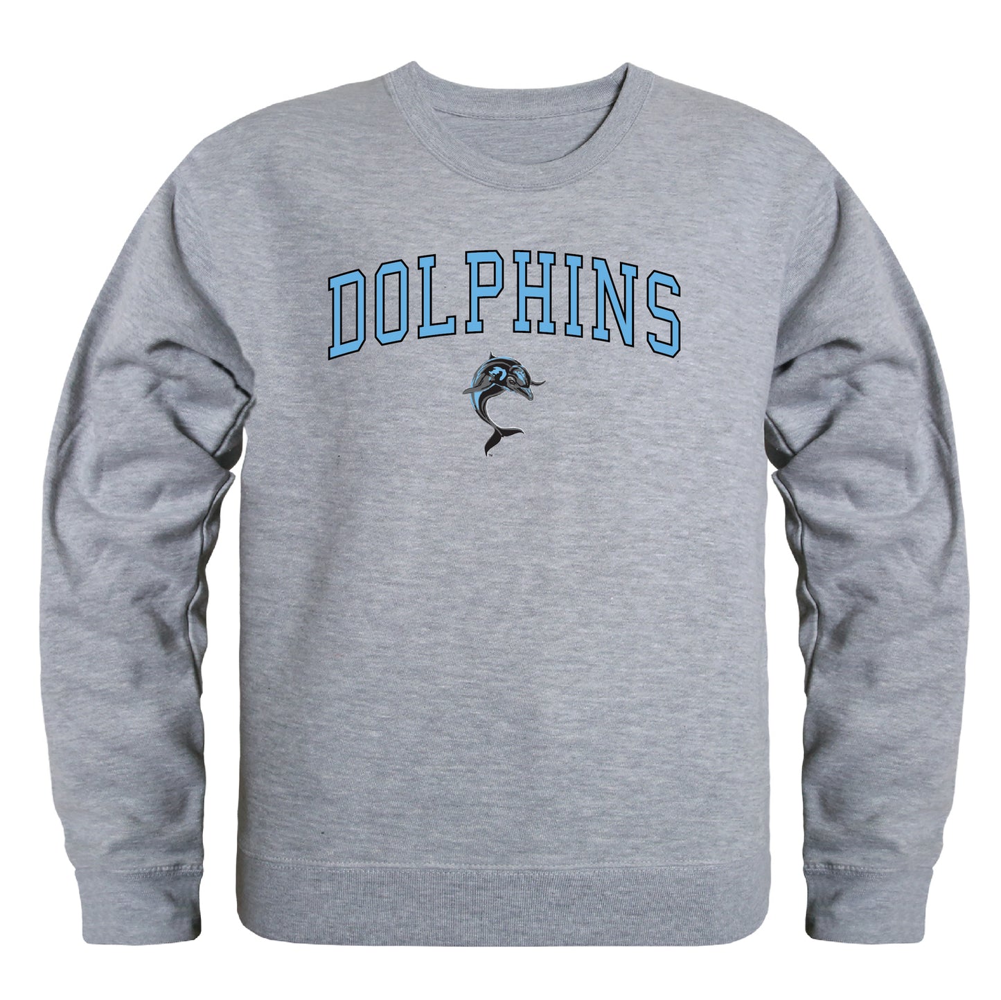 College of Staten Island Dolphins Campus Crewneck Pullover Sweatshirt Sweate