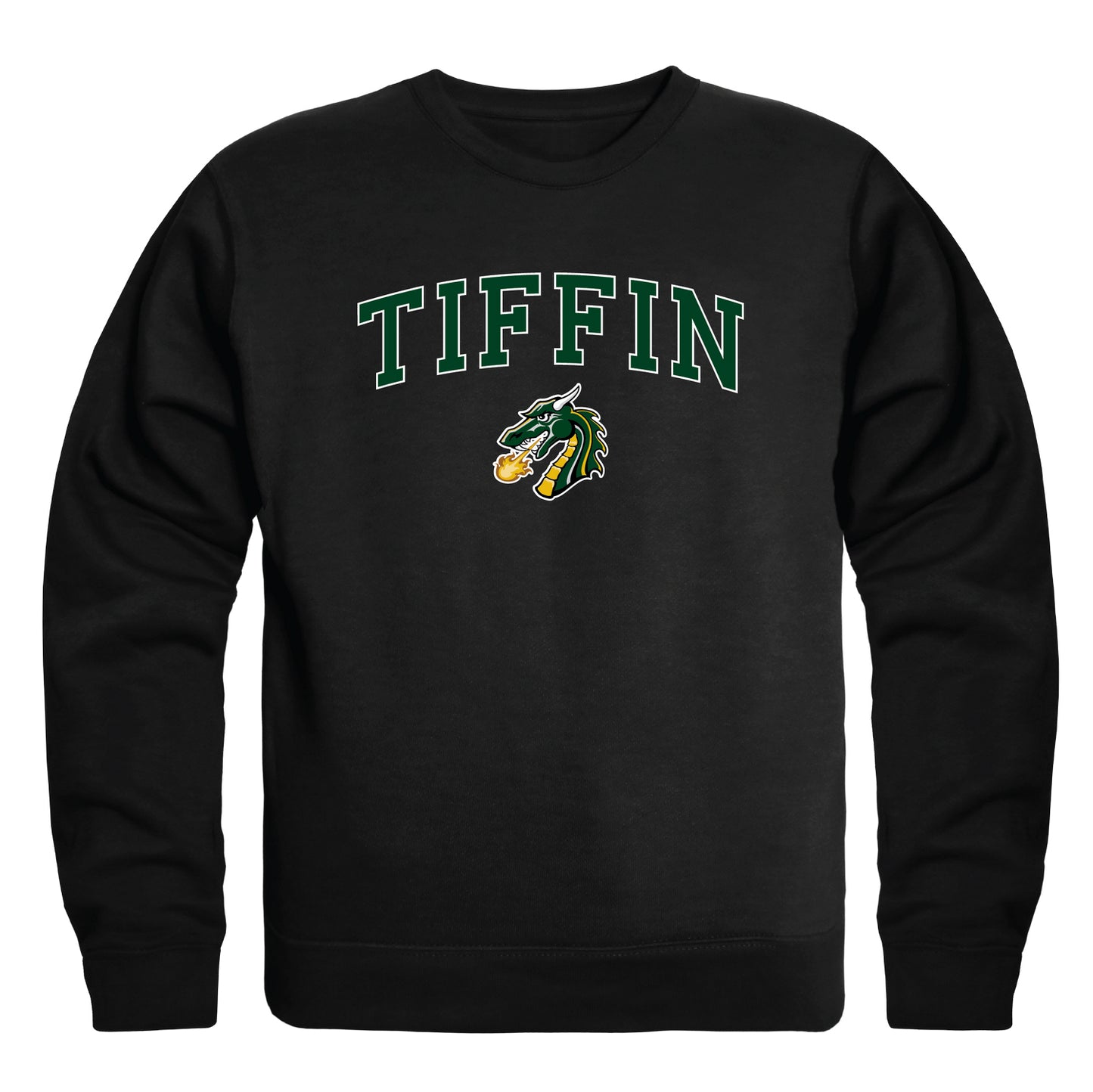 Tiffin Dragons Campus Crewneck Pullover Sweatshirt Sweate