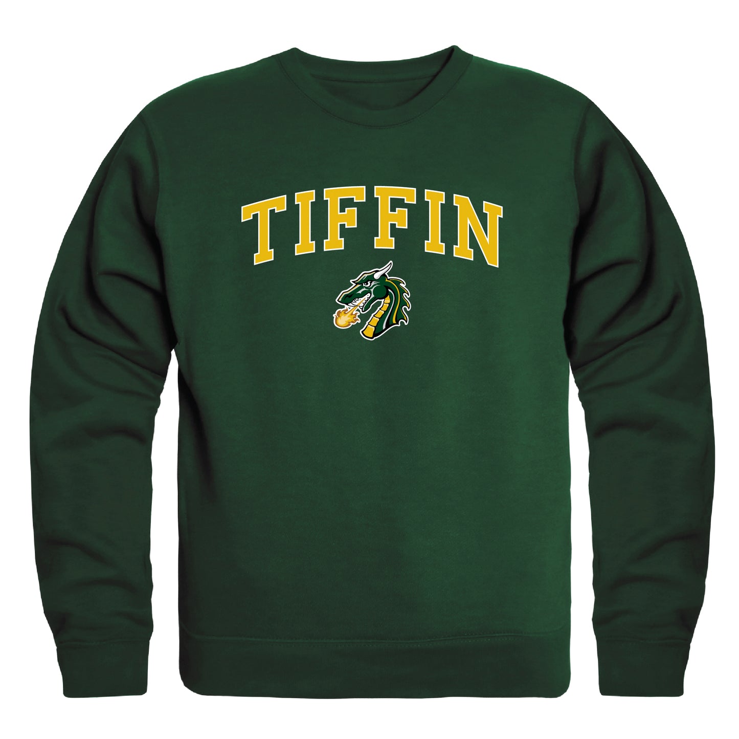 Tiffin Dragons Campus Crewneck Pullover Sweatshirt Sweate