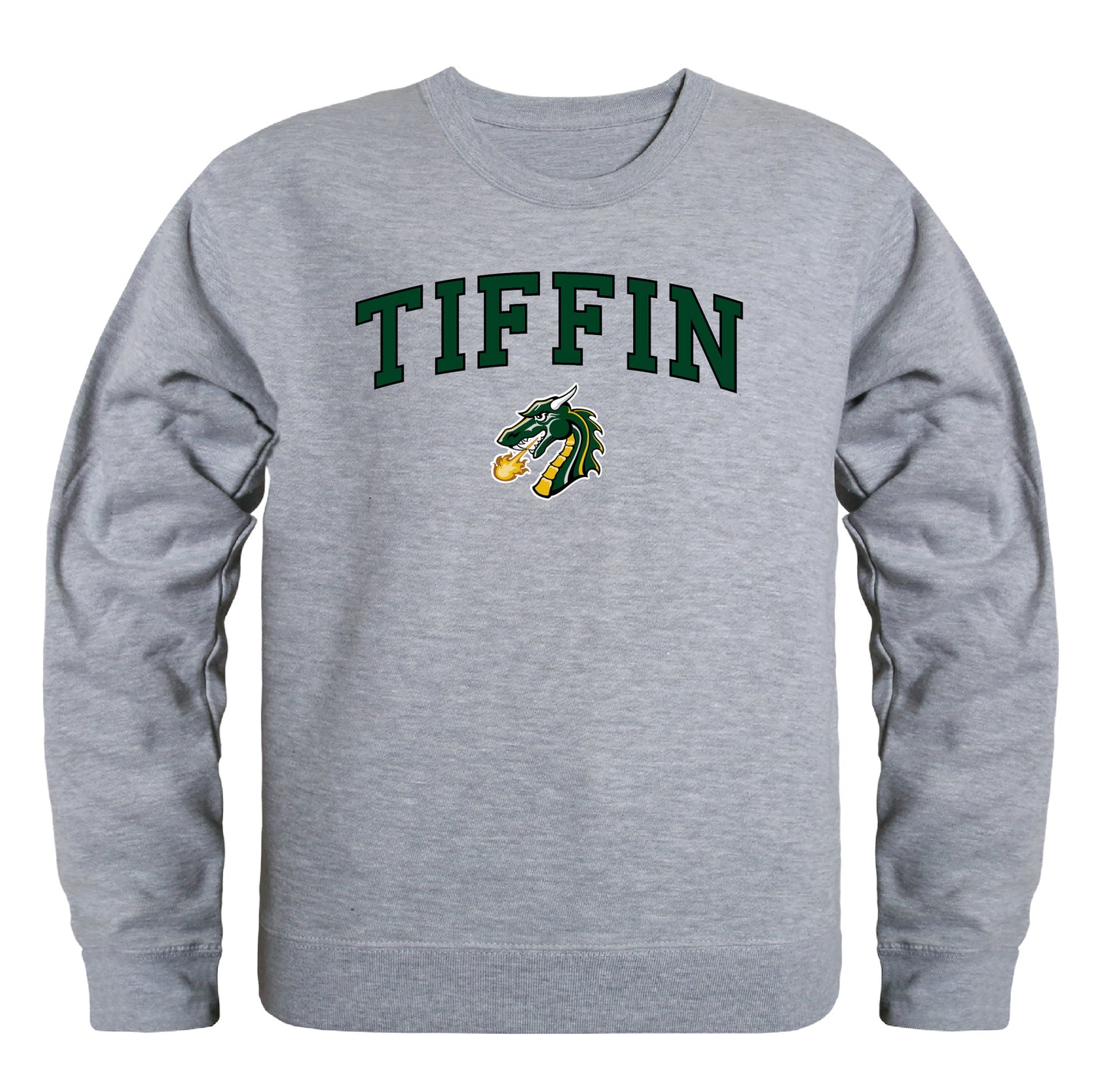 Tiffin Dragons Campus Crewneck Pullover Sweatshirt Sweate