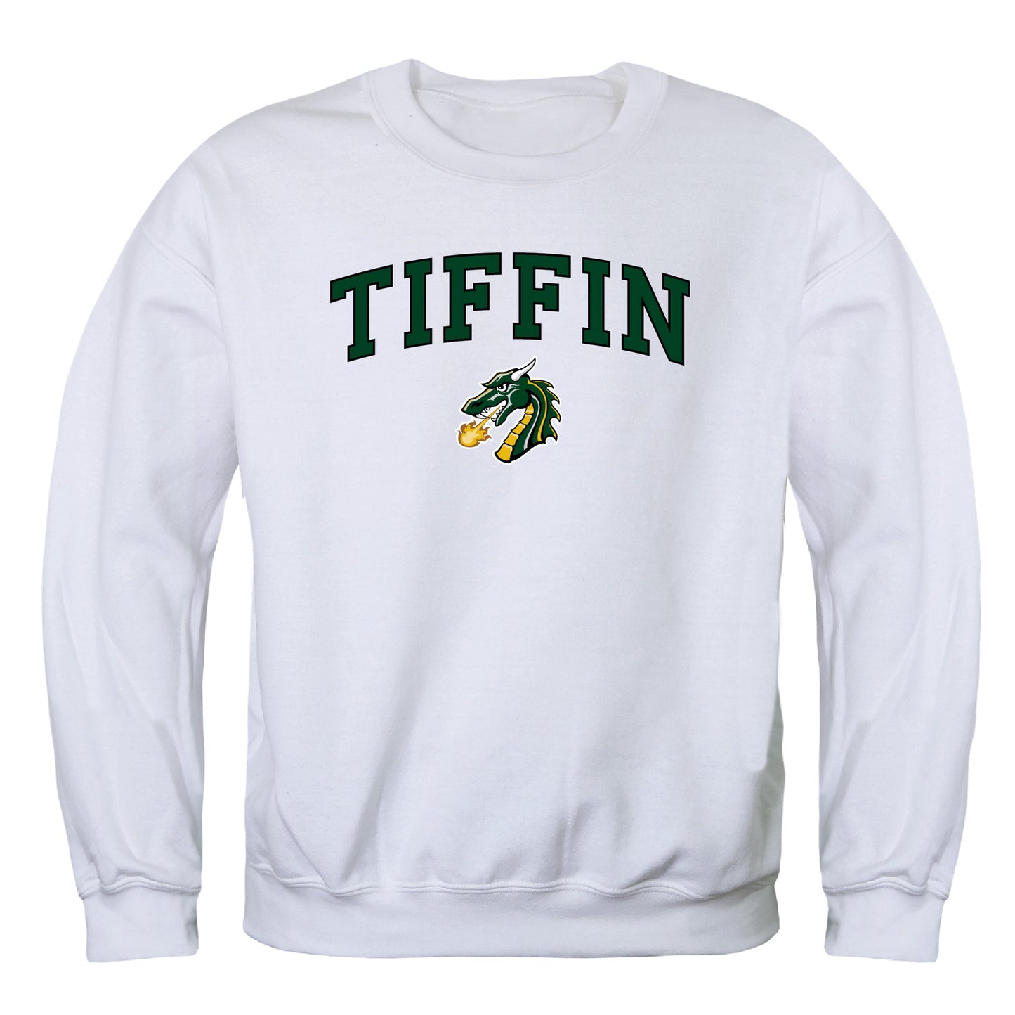 Tiffin Dragons Campus Crewneck Pullover Sweatshirt Sweate