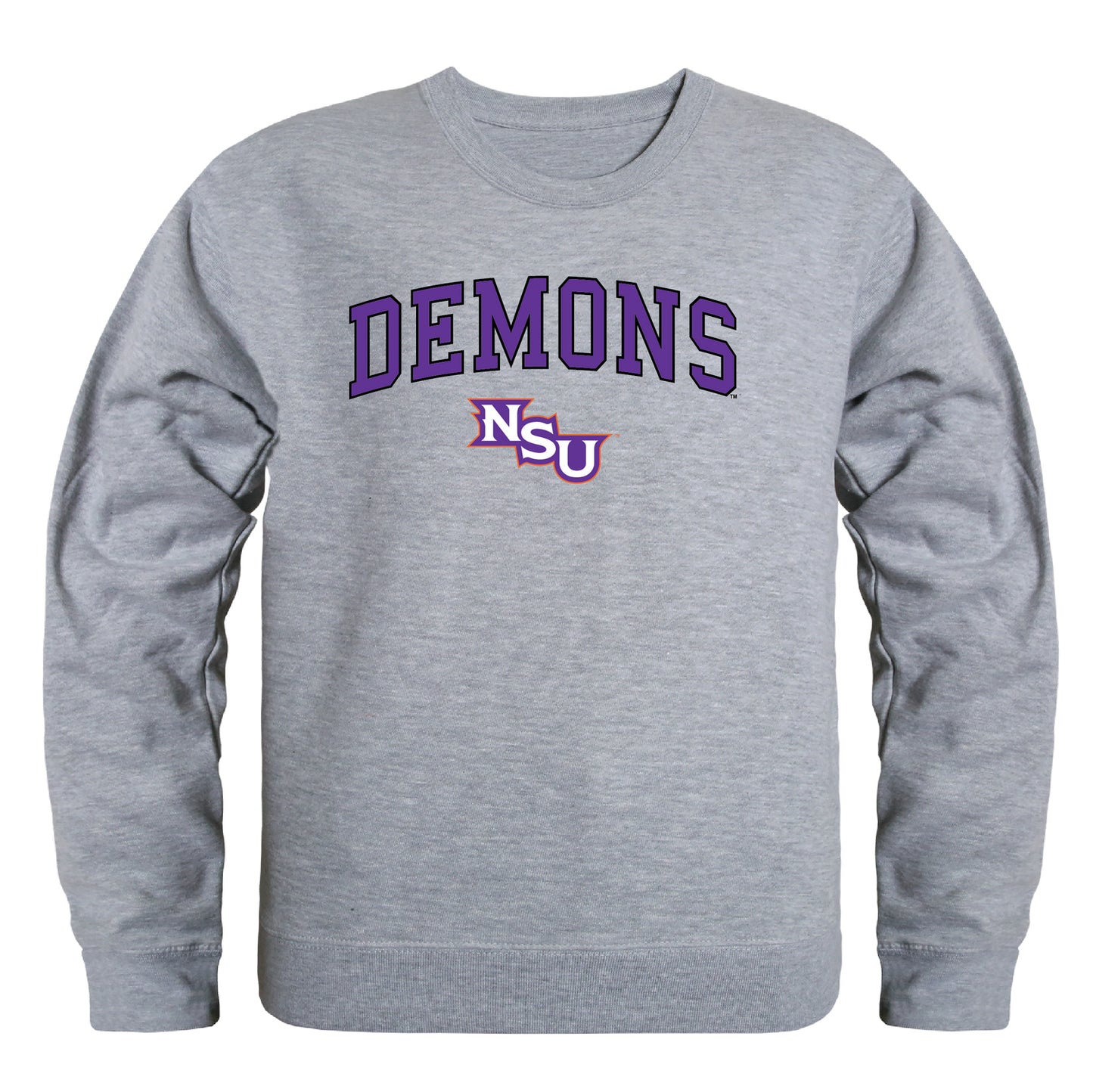 Northwestern State Demons Campus Crewneck Pullover Sweatshirt Sweate