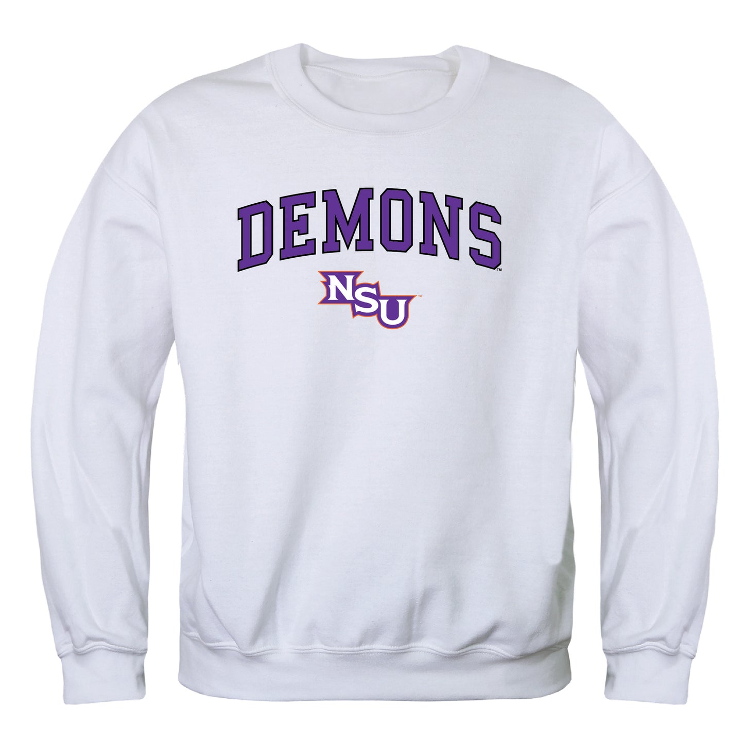 Northwestern State Demons Campus Crewneck Pullover Sweatshirt Sweate