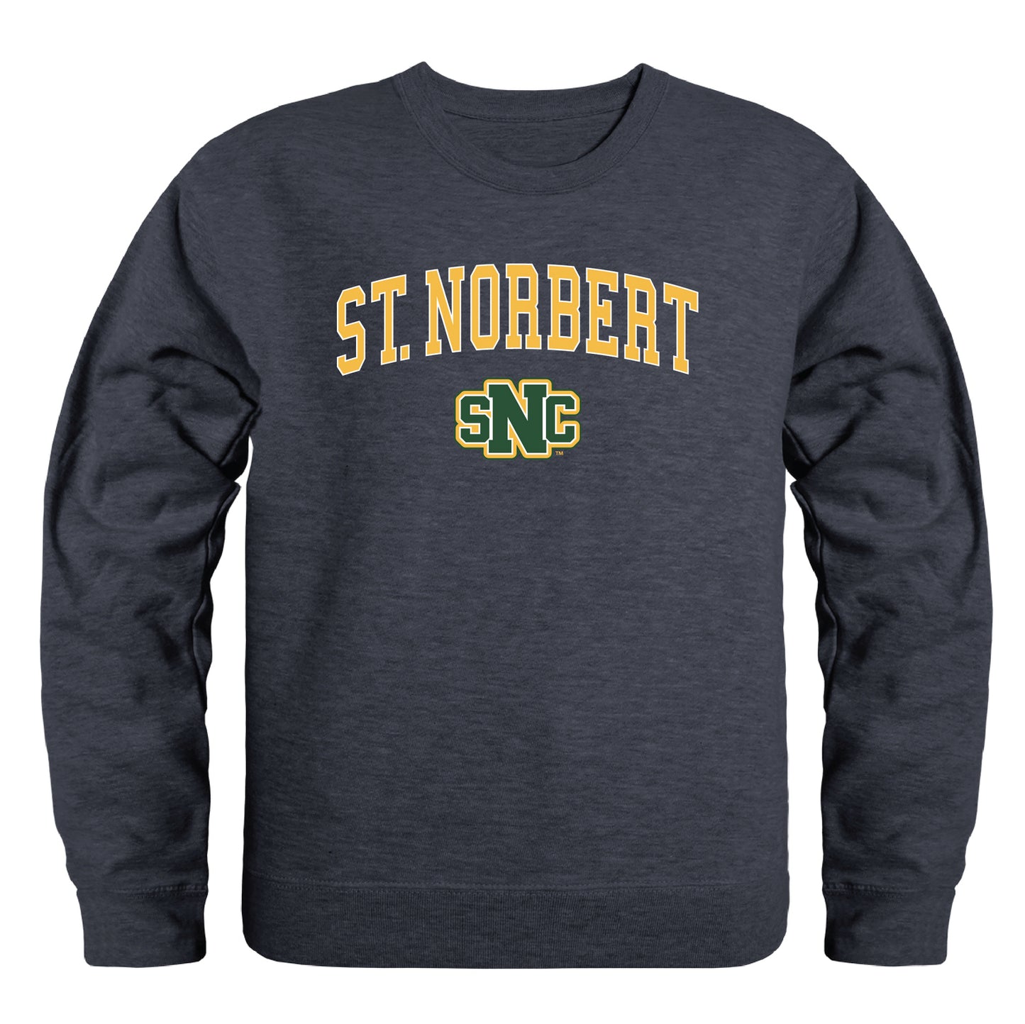 St. Norbert College Green Knights Campus Crewneck Pullover Sweatshirt Sweate