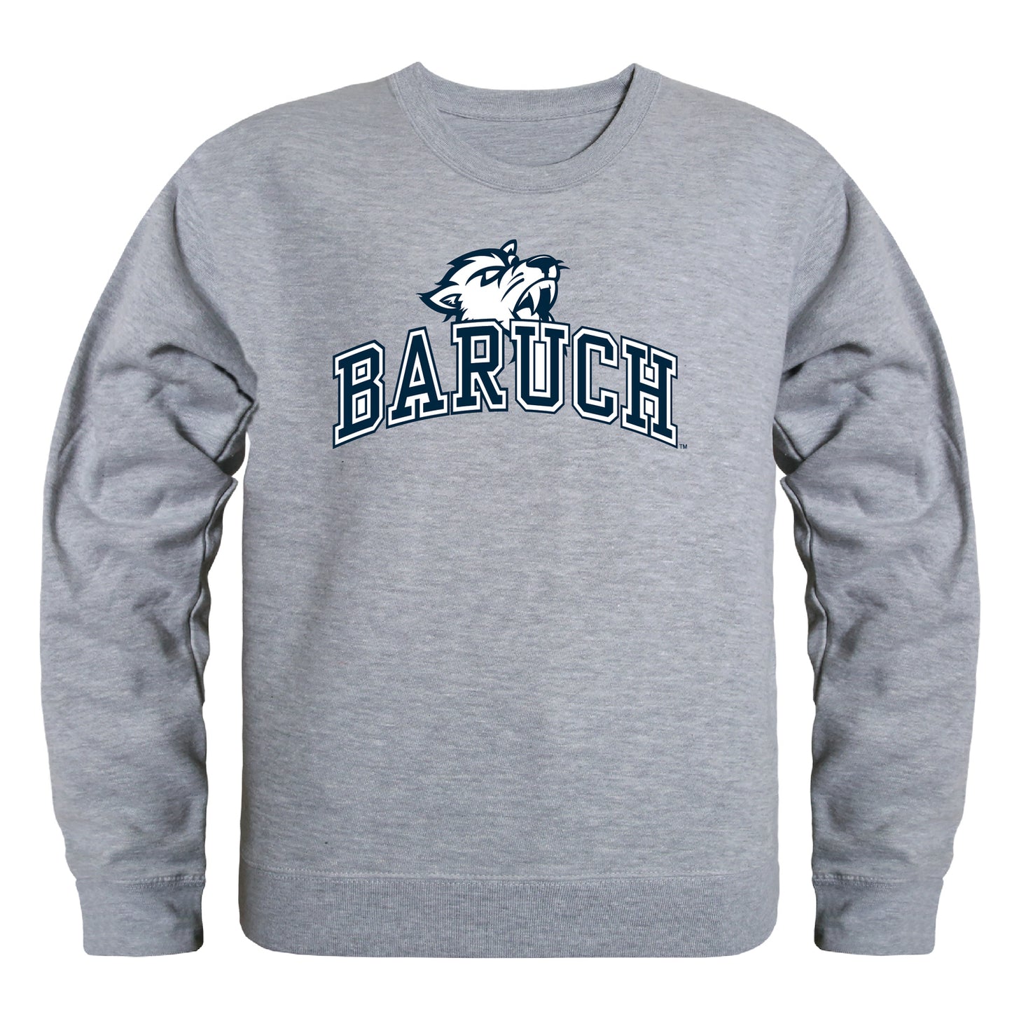 Baruch College Bearcats Campus Crewneck Pullover Sweatshirt Sweate