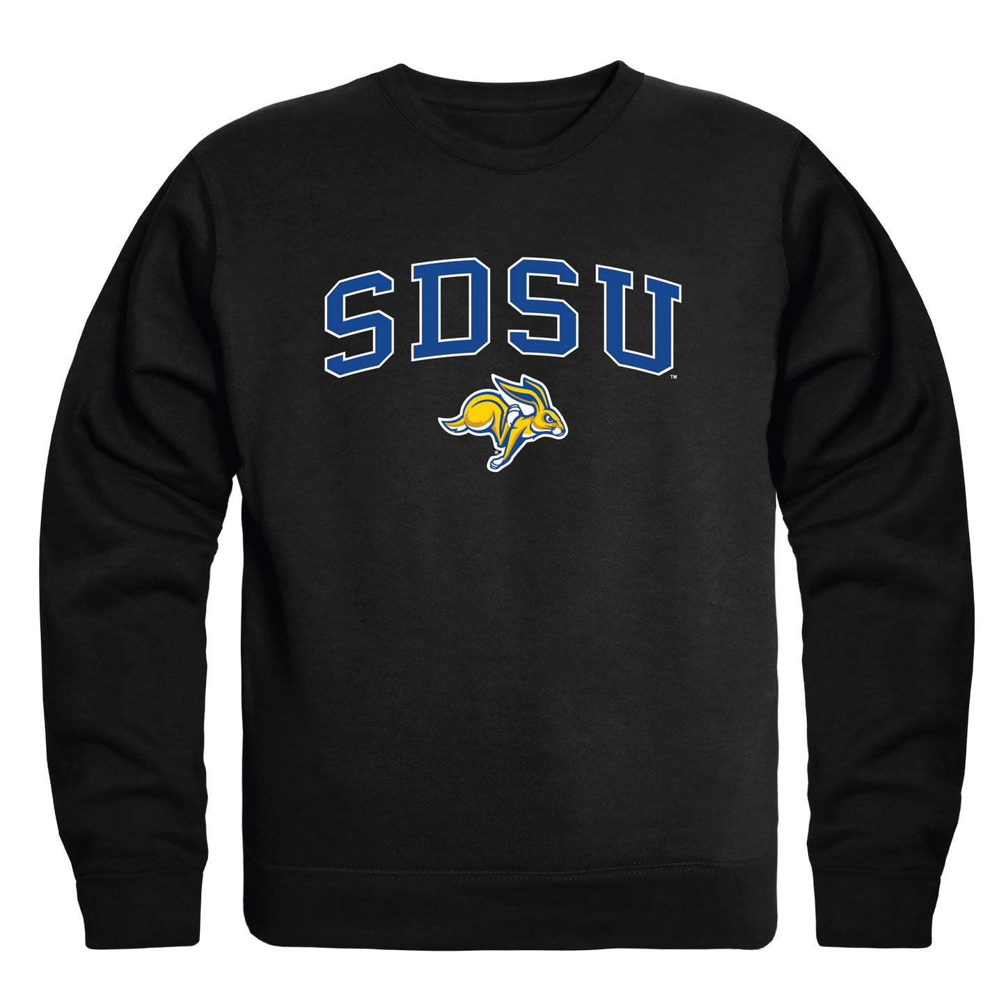 South Dakota State Jackrabbits Campus Crewneck Pullover Sweatshirt Sweate