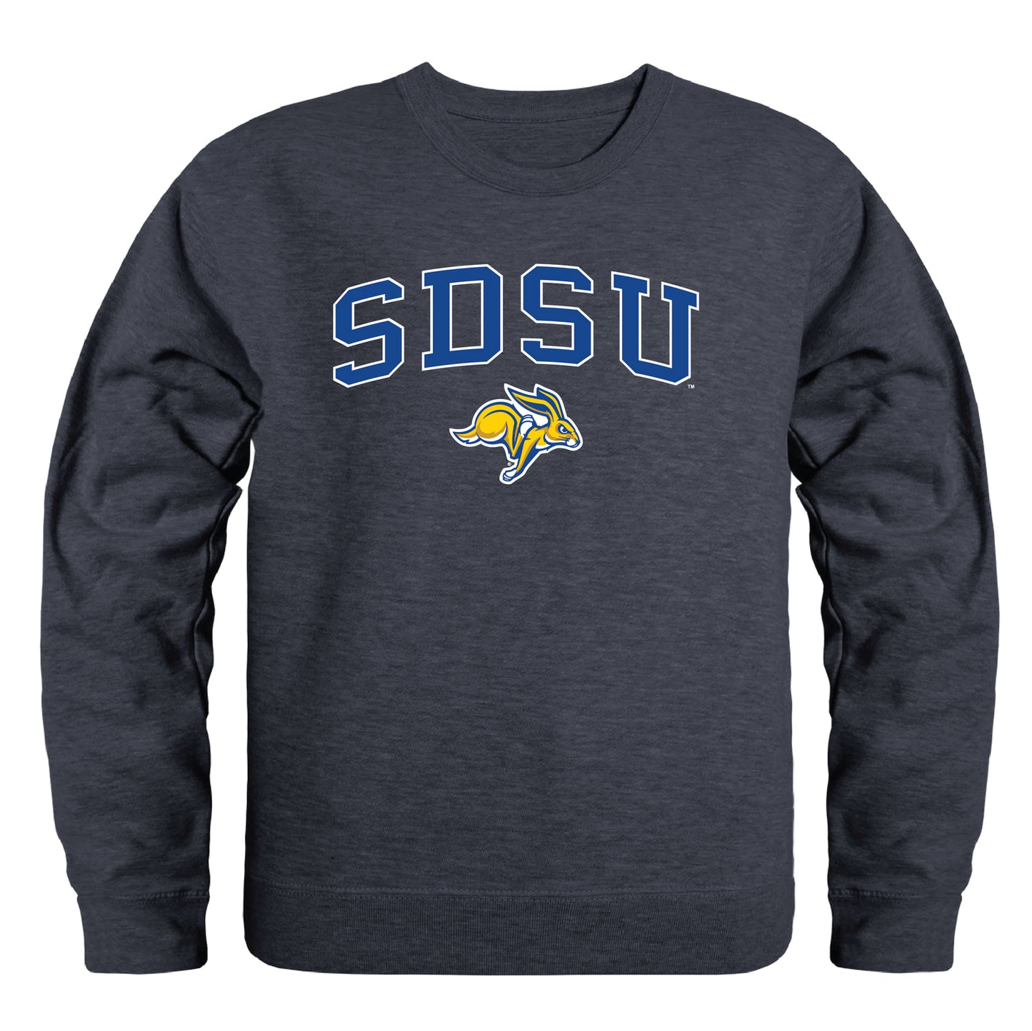 South Dakota State Jackrabbits Campus Crewneck Pullover Sweatshirt Sweate