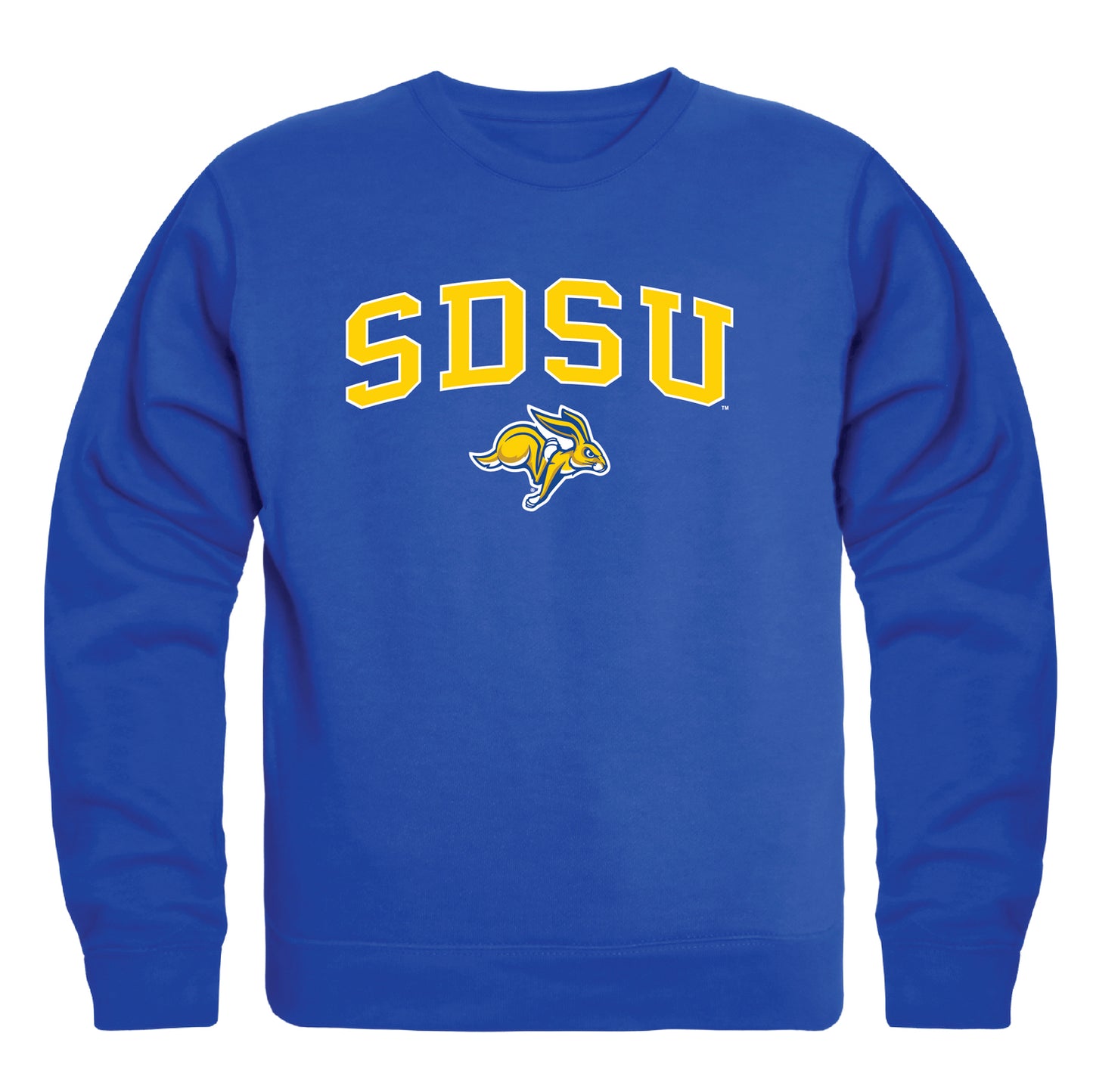 South Dakota State Jackrabbits Campus Crewneck Pullover Sweatshirt Sweate