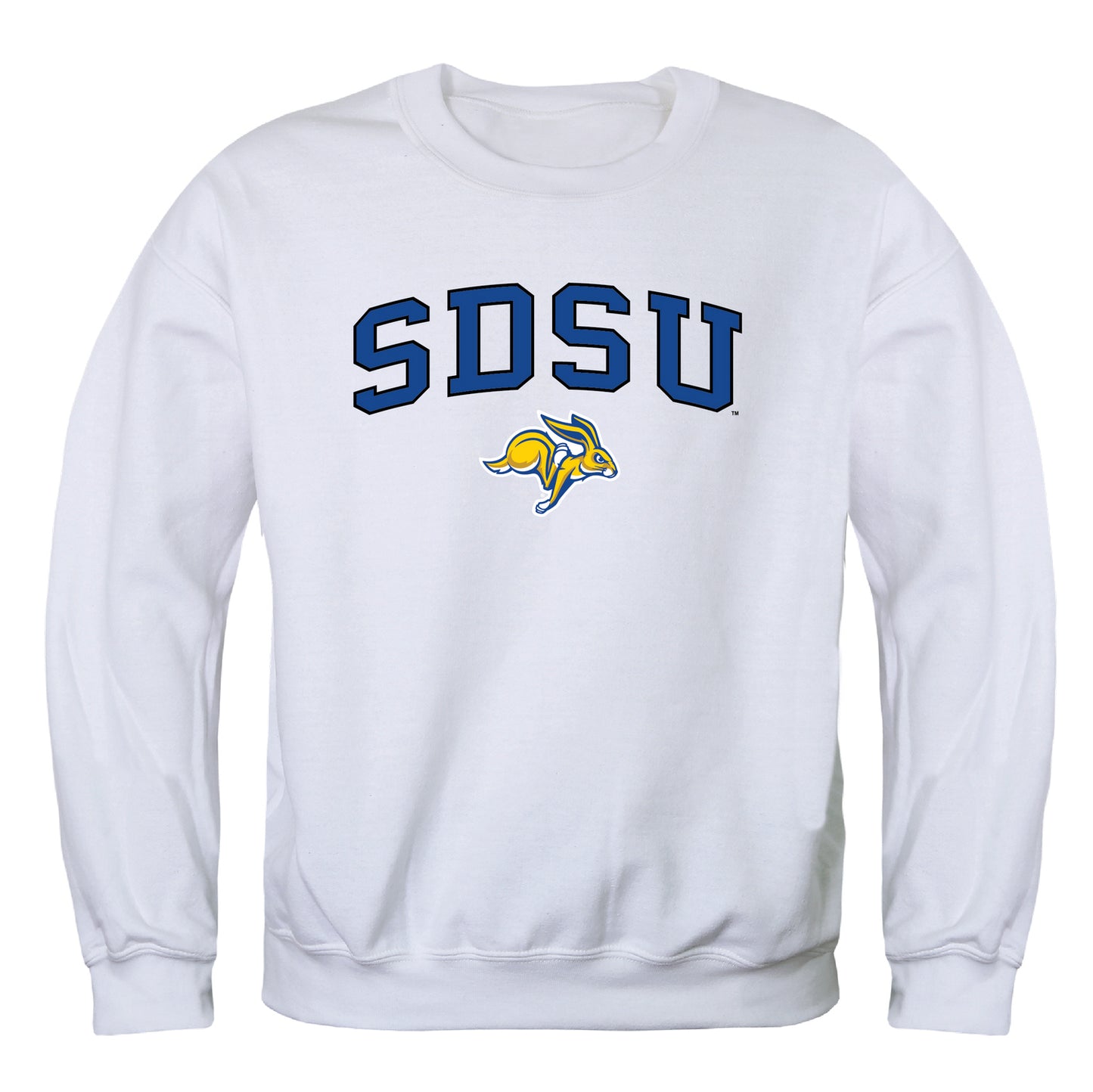 South Dakota State Jackrabbits Campus Crewneck Pullover Sweatshirt Sweate