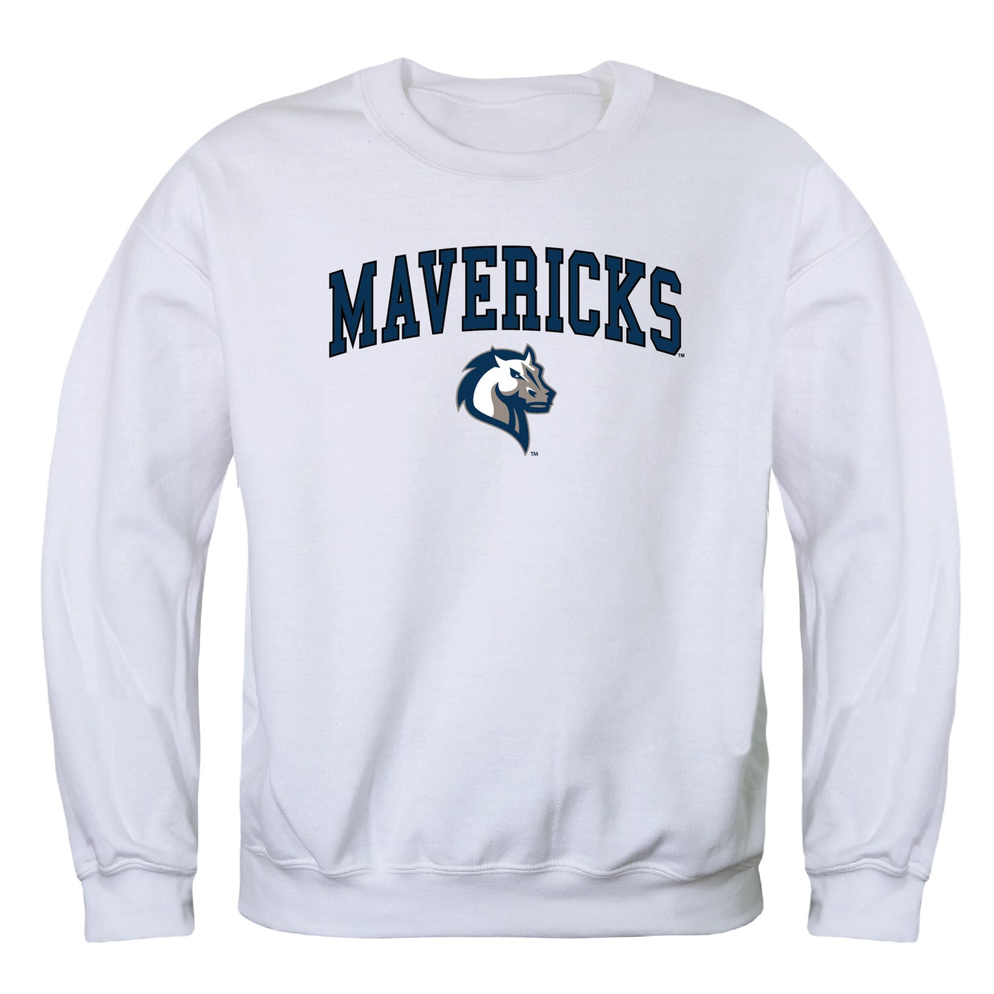 Mercy College Mavericks Campus Crewneck Pullover Sweatshirt Sweate