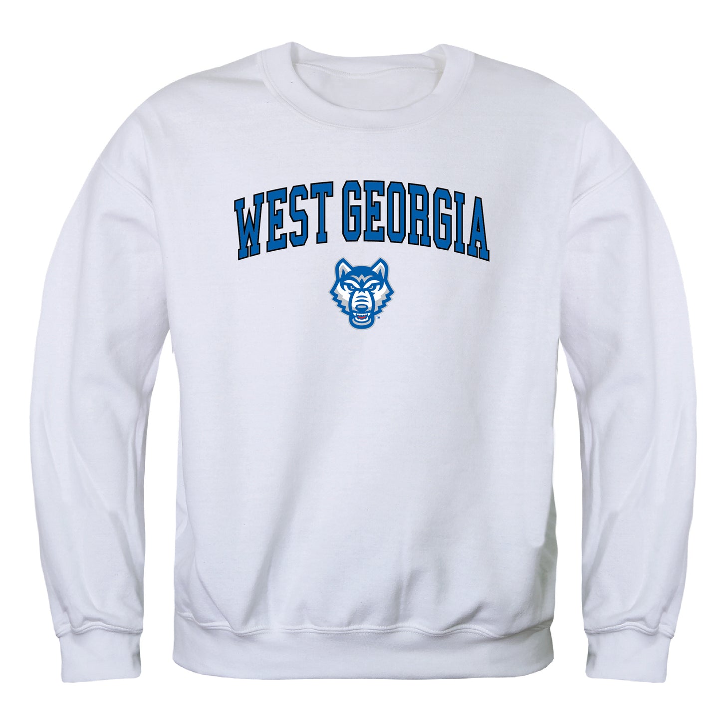 UWG Wolves Wolves Campus Crewneck Pullover Sweatshirt Sweate