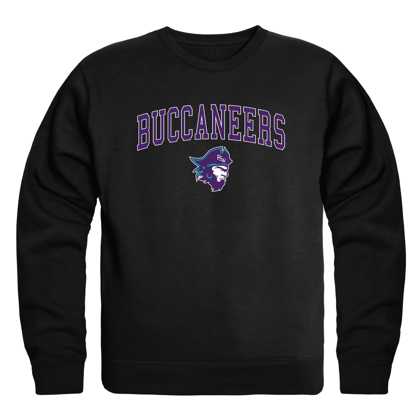 Florida SouthWestern The Buccaneers Campus Crewneck Pullover Sweatshirt Sweate