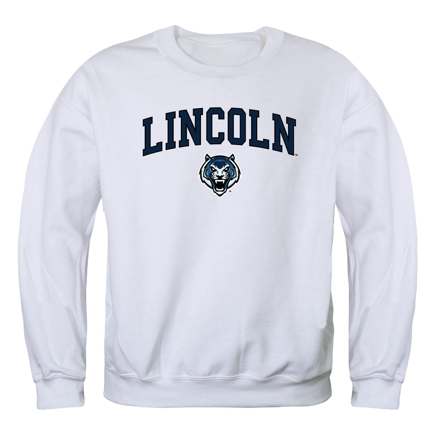 Lincoln University Blue Tigers Campus Crewneck Pullover Sweatshirt Sweate