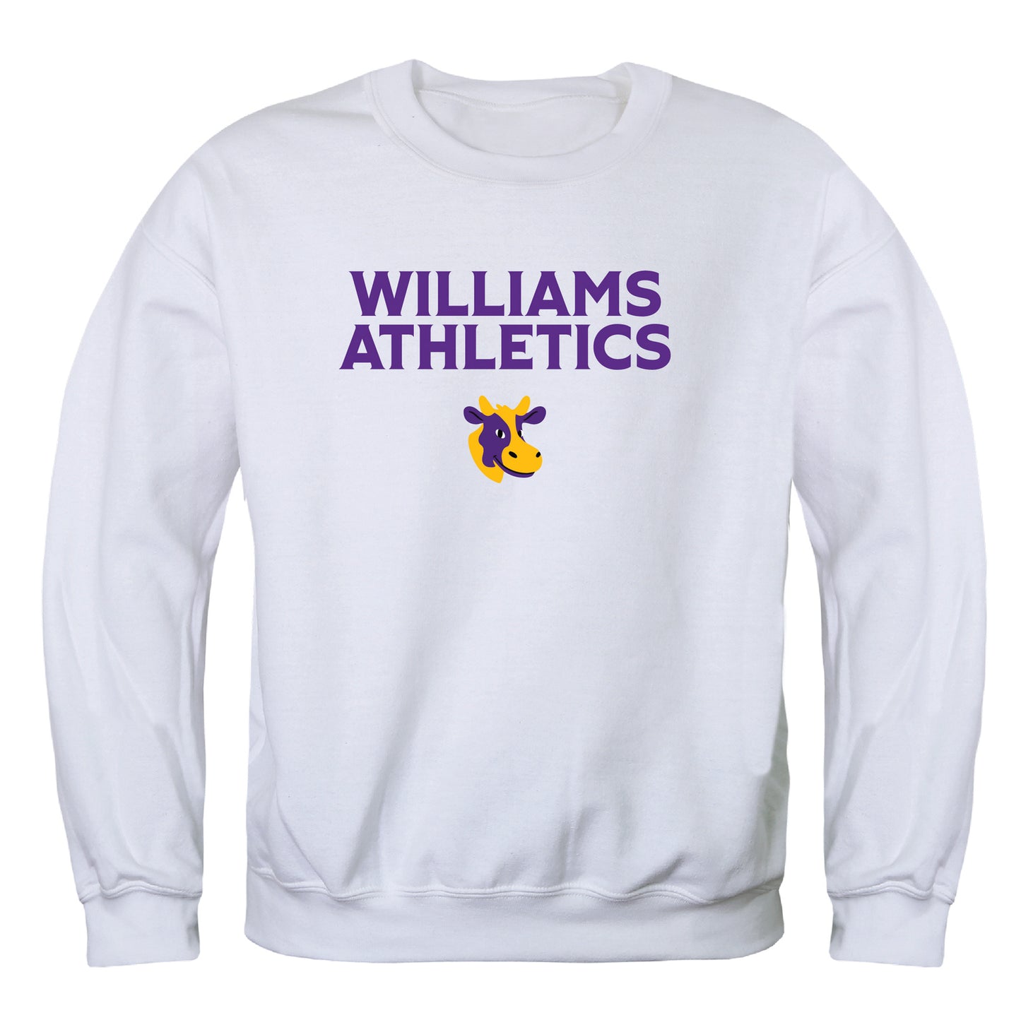 Williams College The Purple Cows Campus Crewneck Pullover Sweatshirt Sweate