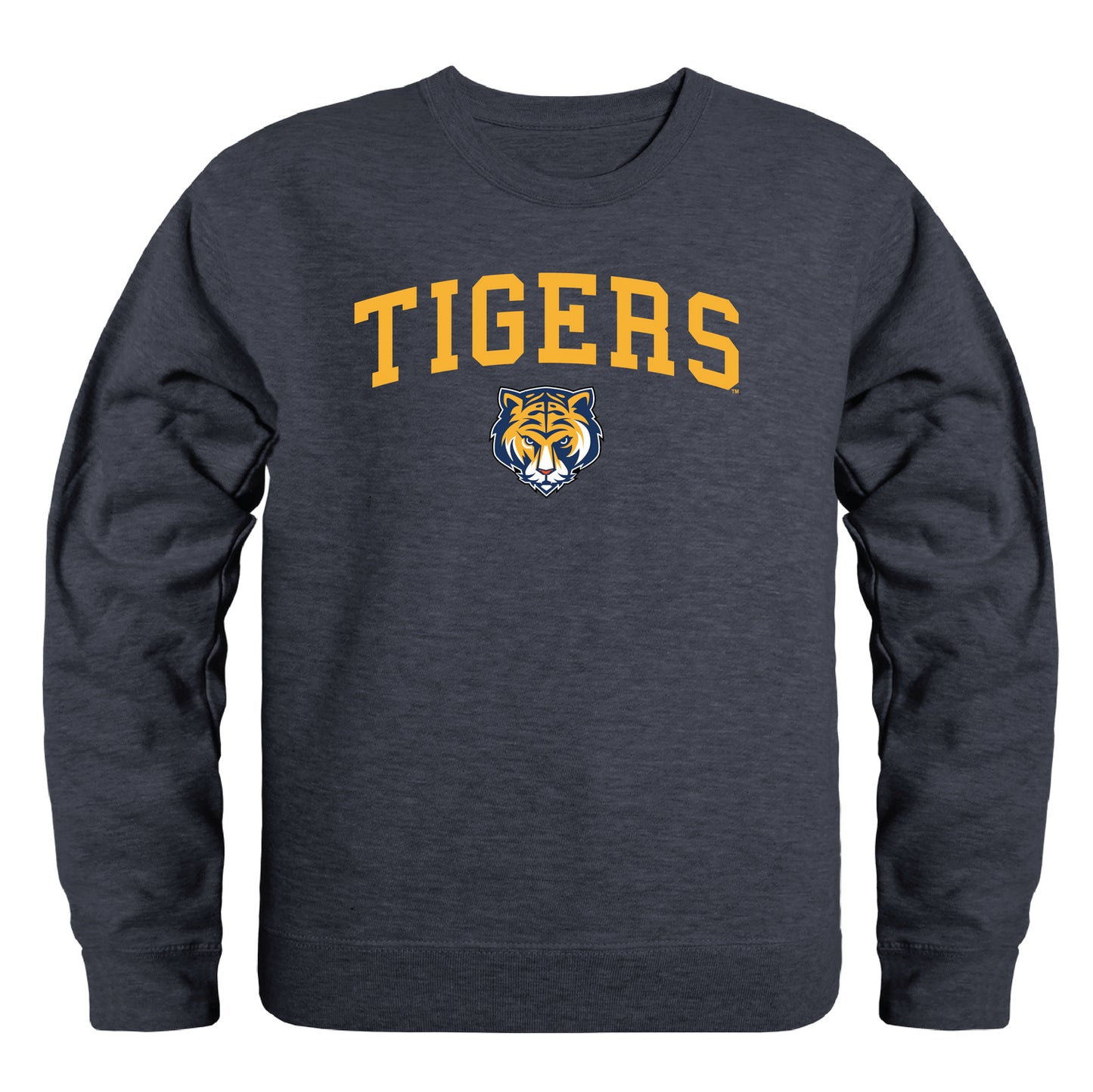 QCC Queensborough Tigers Campus Crewneck Pullover Sweatshirt Sweate