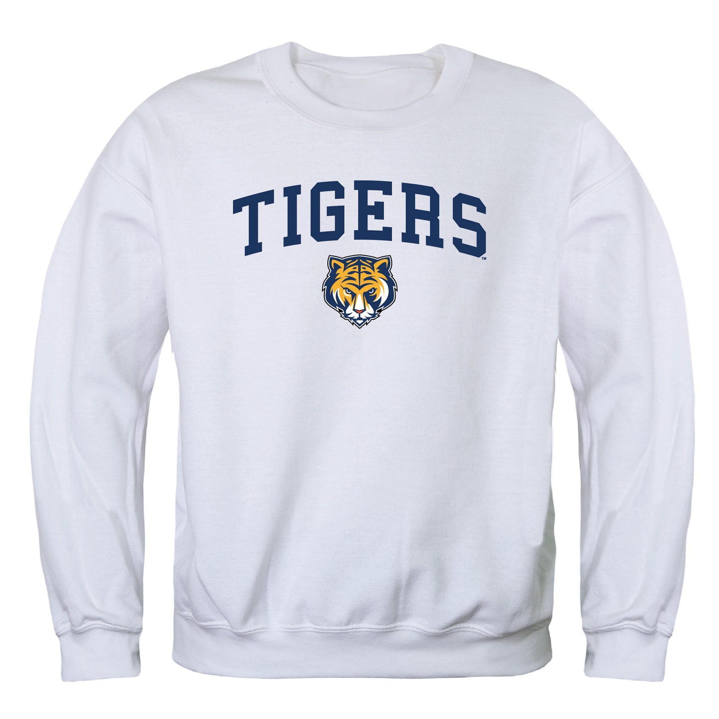 QCC Queensborough Tigers Campus Crewneck Pullover Sweatshirt Sweate