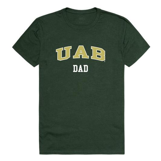 UAB University of Alabama at Birmingham Blazers Dad Tee T-Shirt - Forest Green, Small