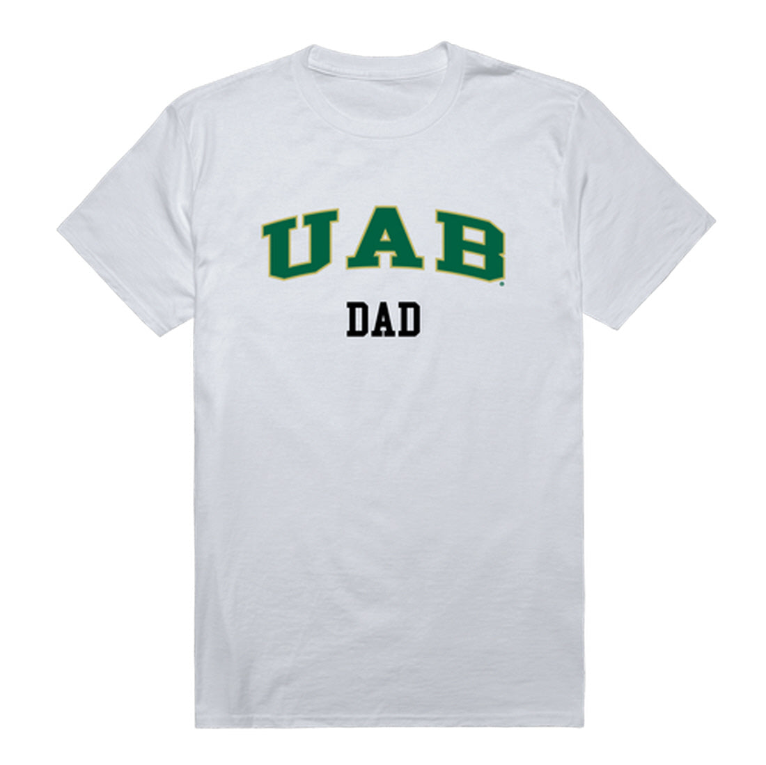 UAB University of Alabama at Birmingham Blazers Dad Tee T-Shirt - Forest Green, Small