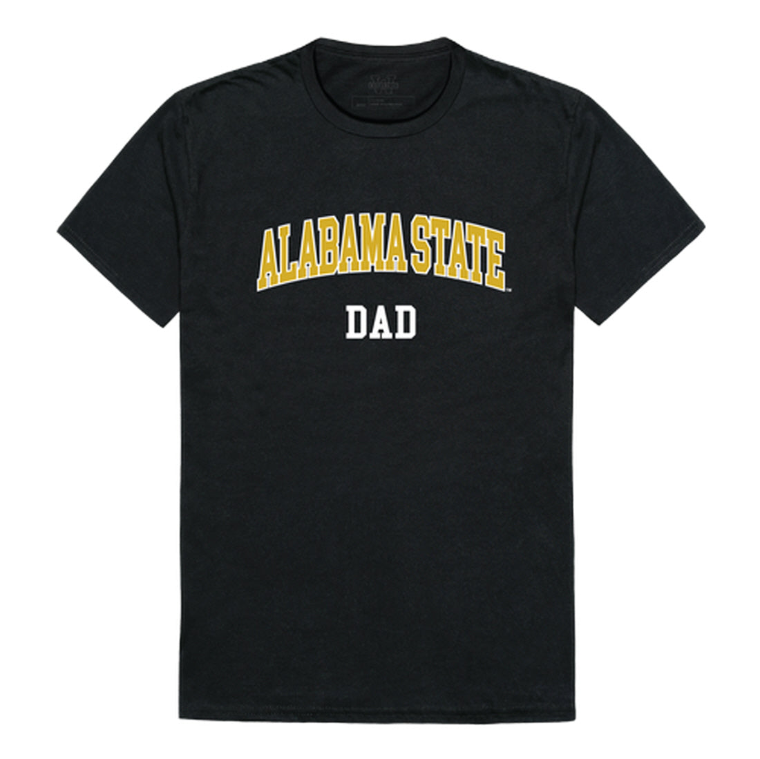 Alabama State University Hornets Dad Tee T-Shirt - Black, Small