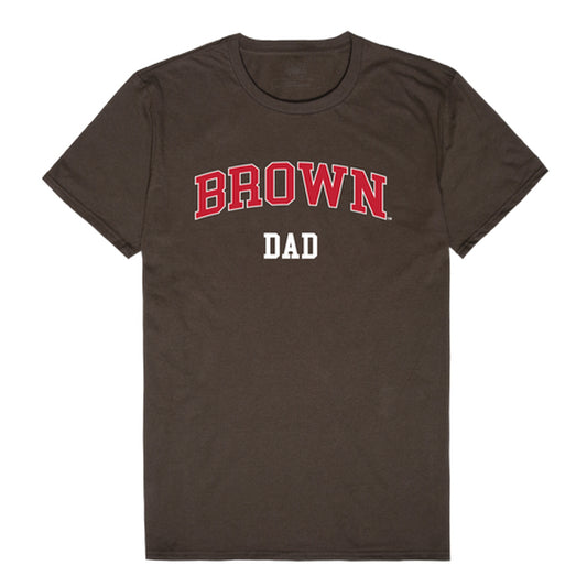 Brown University Bears Dad Tee T-Shirt - Brown, Small