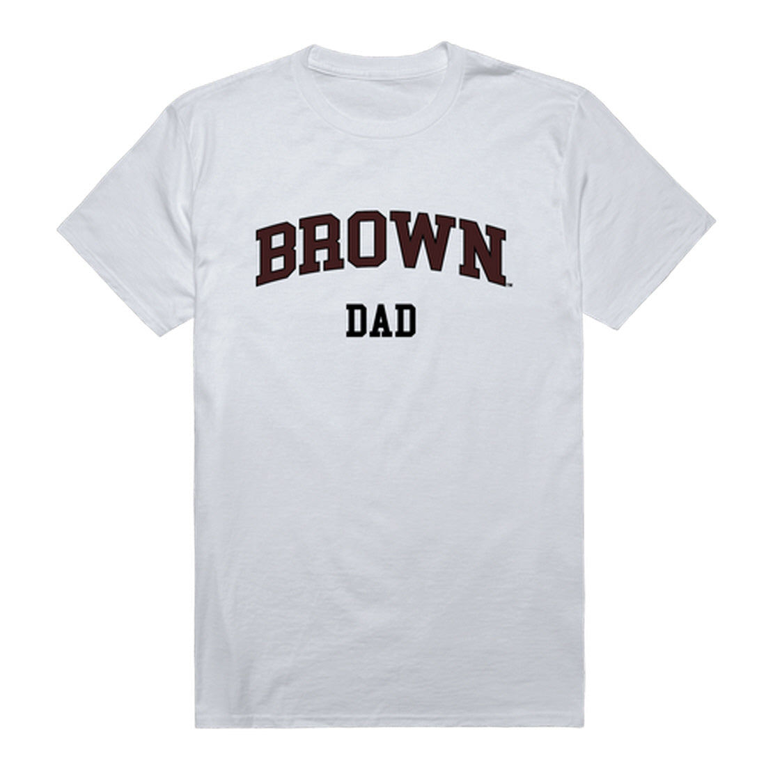 Brown University Bears Dad Tee T-Shirt - Brown, Small