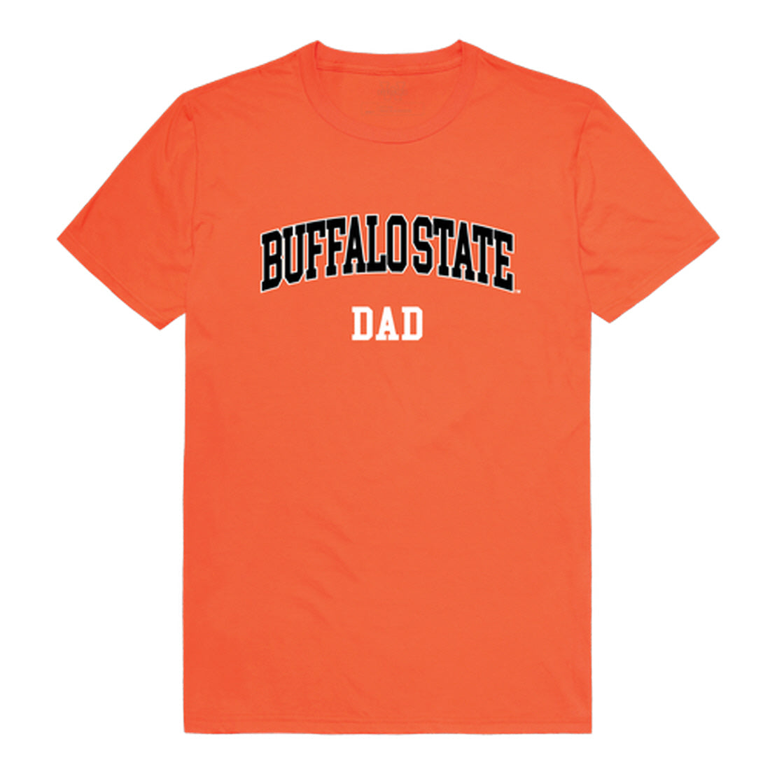 Buffalo State College Bengals Dad Tee T-Shirt - Heather Grey, Small