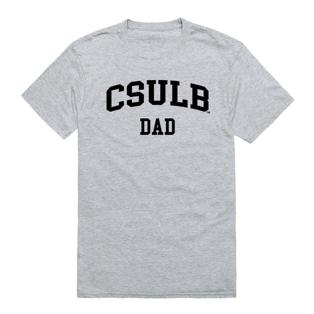 CSULB California State University Long Beach Dad Tee T-Shirt - Black, Small